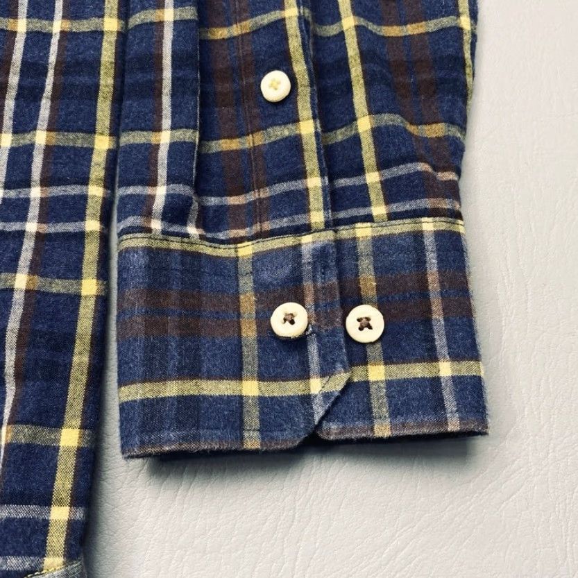 Tommy Bahama Tommy Bahama Flannel Shirt Mens Size L Plaid Twill Button Up Long Sleeve 8408 Size US L / EU 52-54 / 3 - 4 Thumbnail