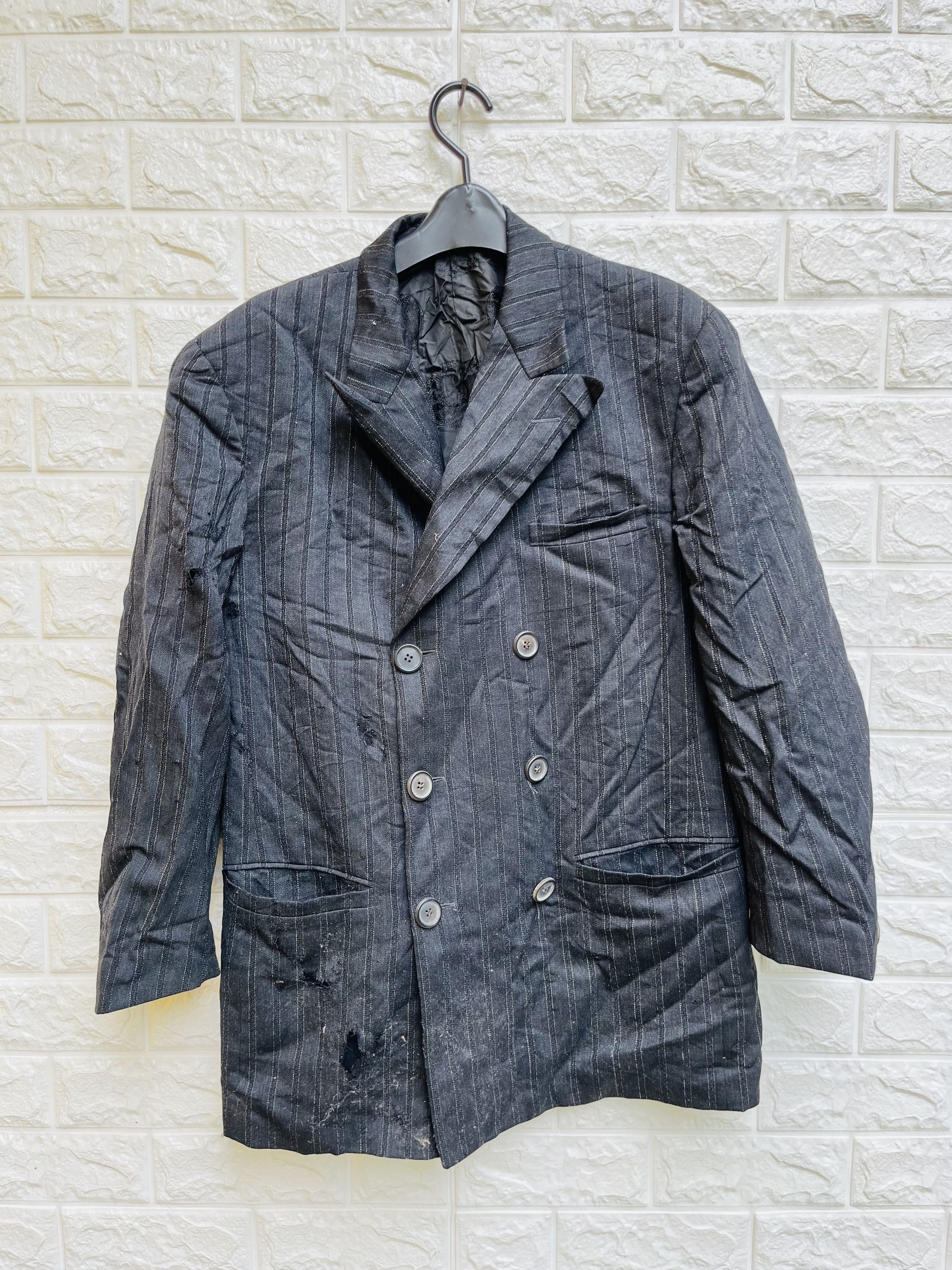 Designer × Versace × Vintage Vintage Versace Distressed Italian Designer Fashion Style Size US L / EU 52-54 / 3 - 1 Thumbnail