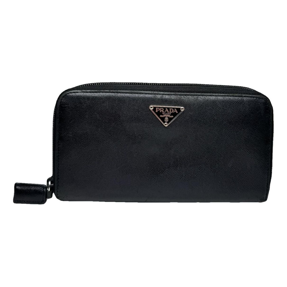 Tessuto Black Leather Wallet