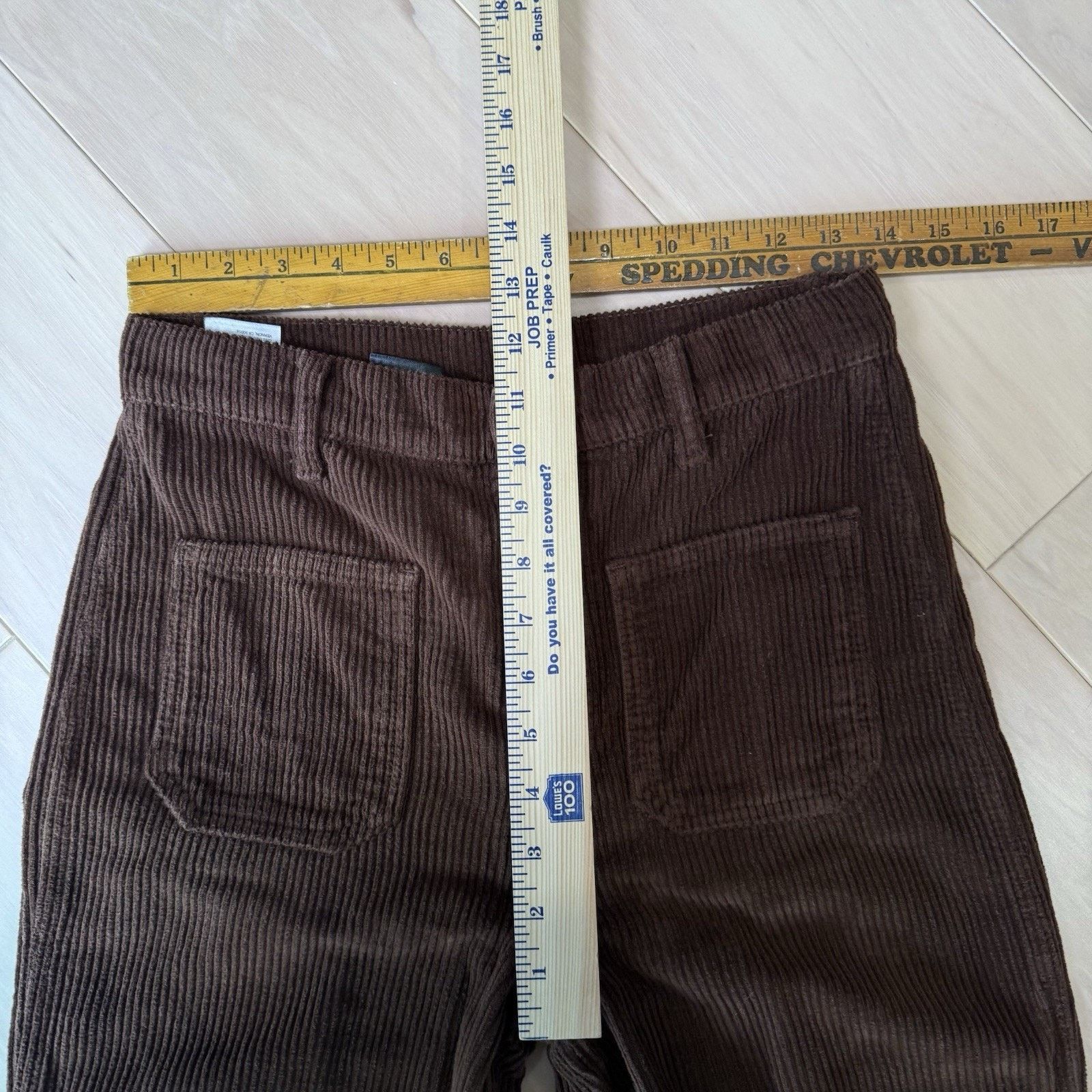 Reformation Reformation Alyssa High Rise Wide Leg Corduroy Pants Size 27" / US 4 / IT 40 - 6 Thumbnail
