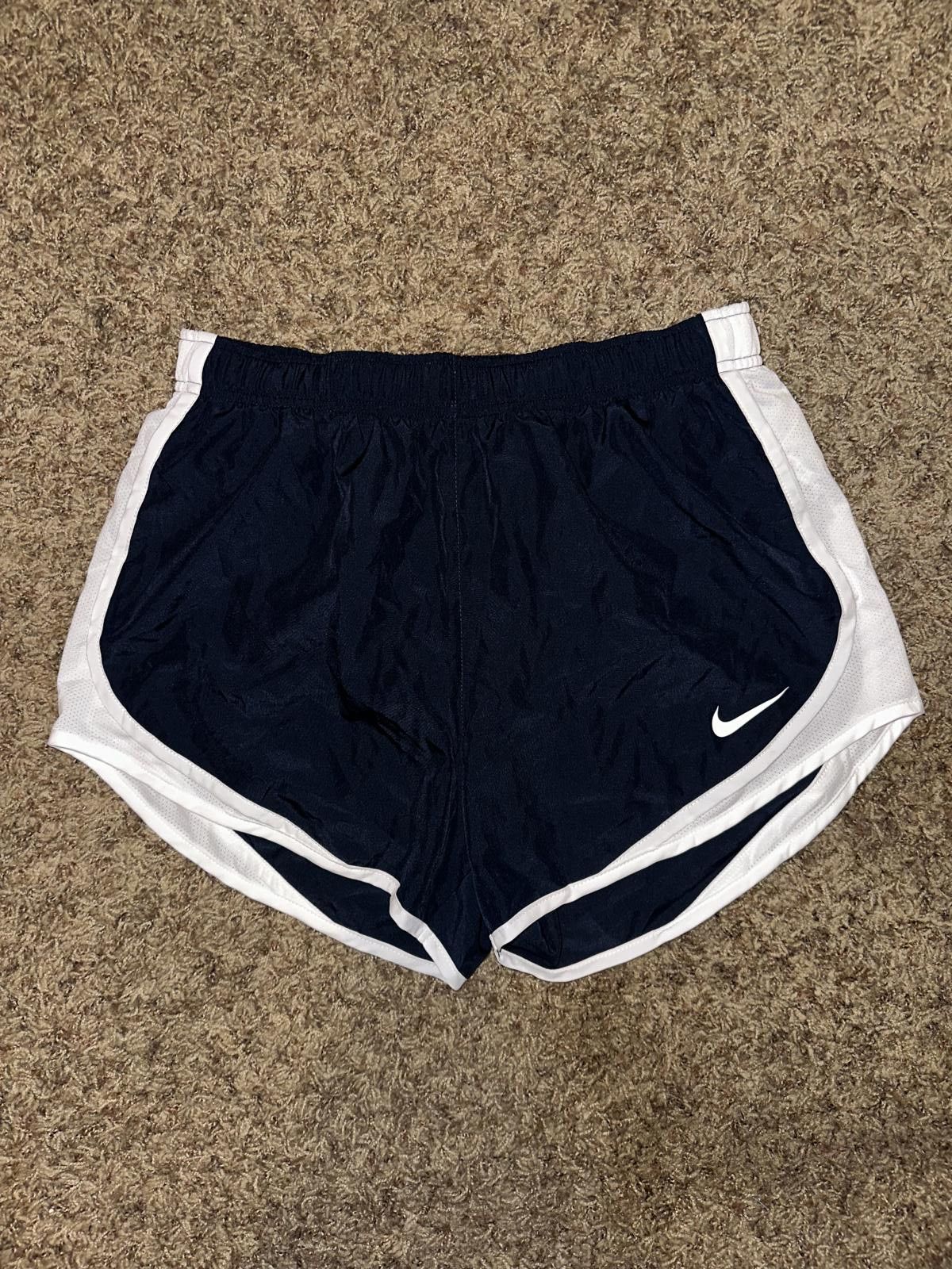 Nike Nike Women's Dry Tempo Obsidian/White Short Size 32" / US 10 / IT 46 - 1 Thumbnail