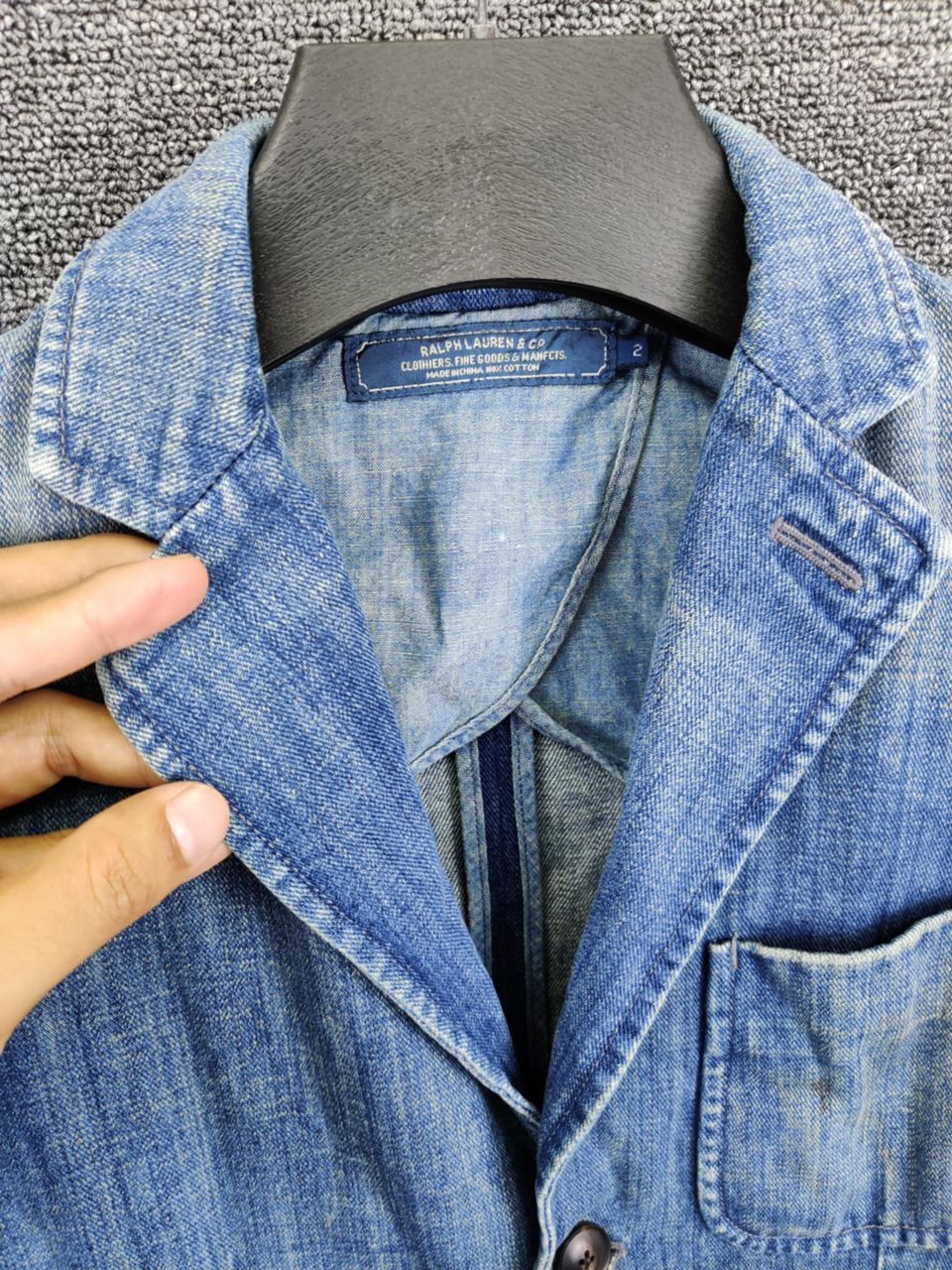 Ralph Lauren Vintage Polo Ralph Lauren Denim Jacket Size US S / EU 44-46 / 1 - 3 Thumbnail