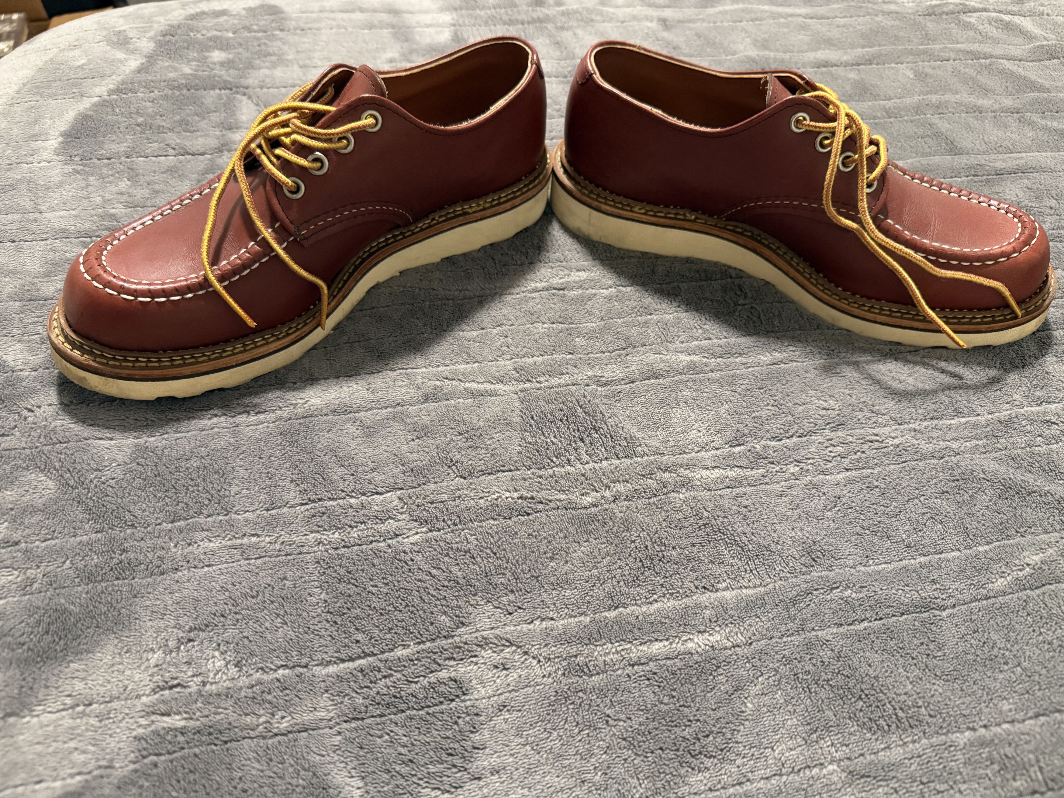 Red Wing Red Wing Shop Moc Oxford in Oro Legacy Leather Size US 7.5 / EU 40-41 - 6 Thumbnail