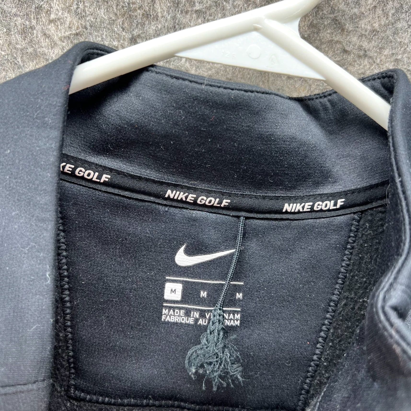 Nike Nike Sweatshirt Mens Medium Black Playoff Semifinal Golf Thermal Fit Orange Bowl Size US M / EU 48-50 / 2 - 7 Thumbnail