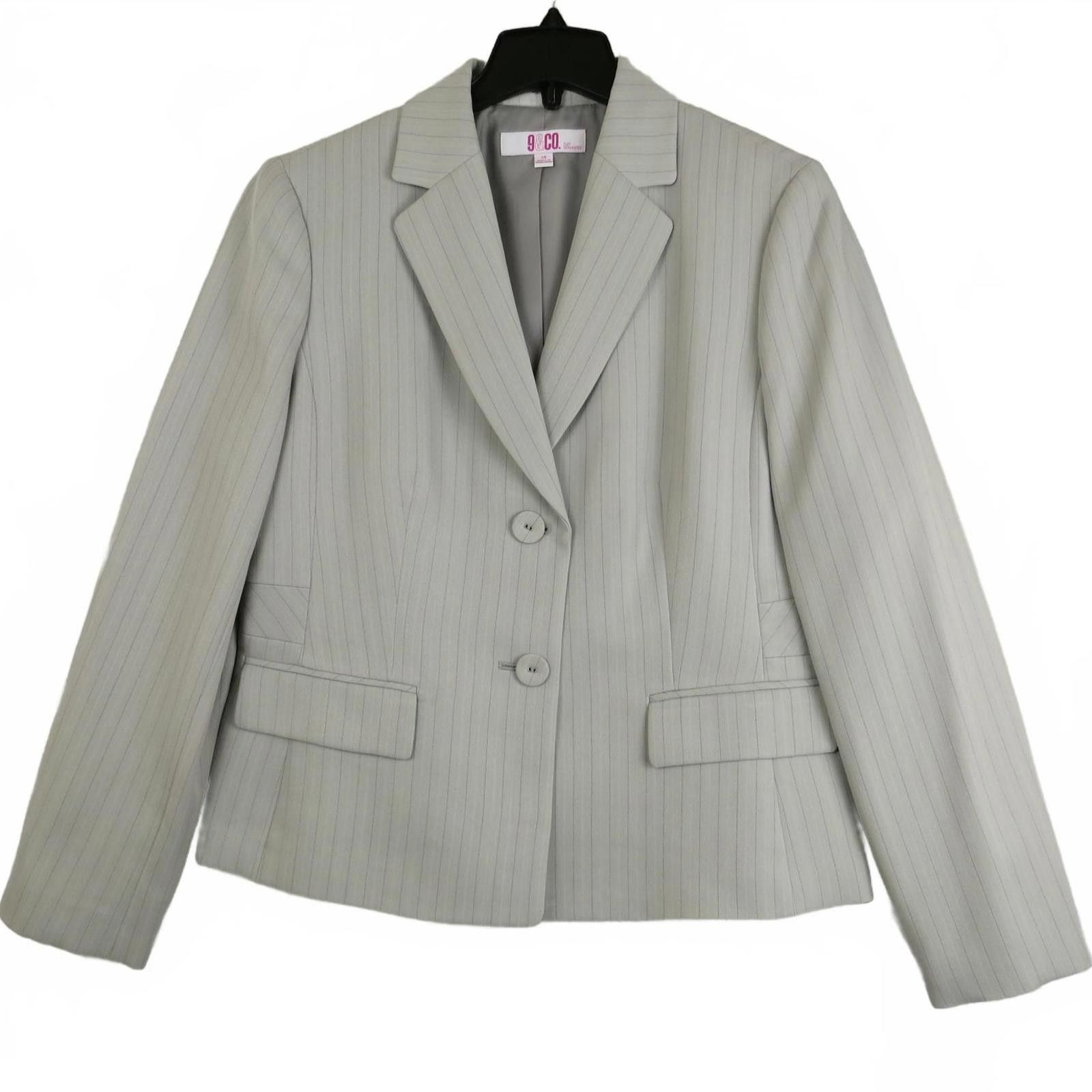8&9 Clothing Co. 9 & Co Women's Suit Separates Blazer Sz 14 and Skirt Sz 10 Size XL / US 12-14 / IT 48-50 - 2 Thumbnail