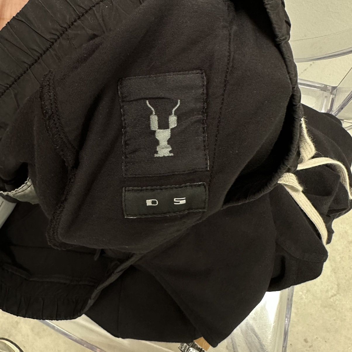 Rick Owens Drkshdw Rick Owens Black Drawstring Pants Size US 36 / EU 52 - 11 Thumbnail