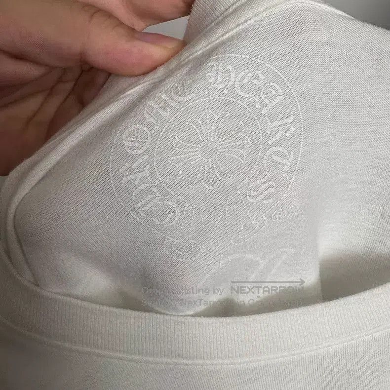 Chrome Hearts CHROME HEARTS Size XL White cruciferous short-sleeve shirt Size US XL / EU 56 / 4 - 3 Thumbnail