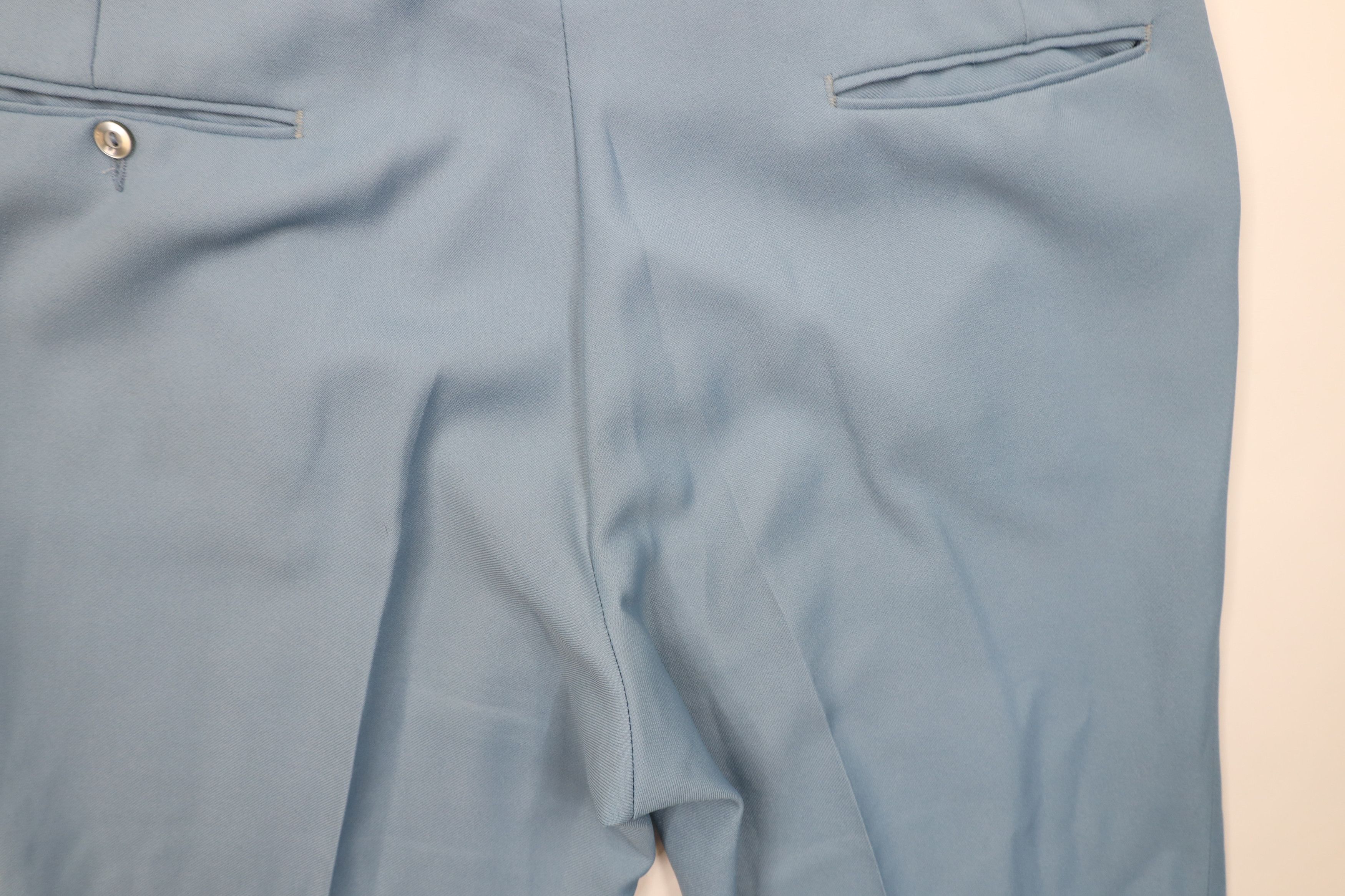 Vintage Vintage 70s Streetwear Chino Pants Carolina Blue USA Size US 36 / EU 52 - 11 Thumbnail