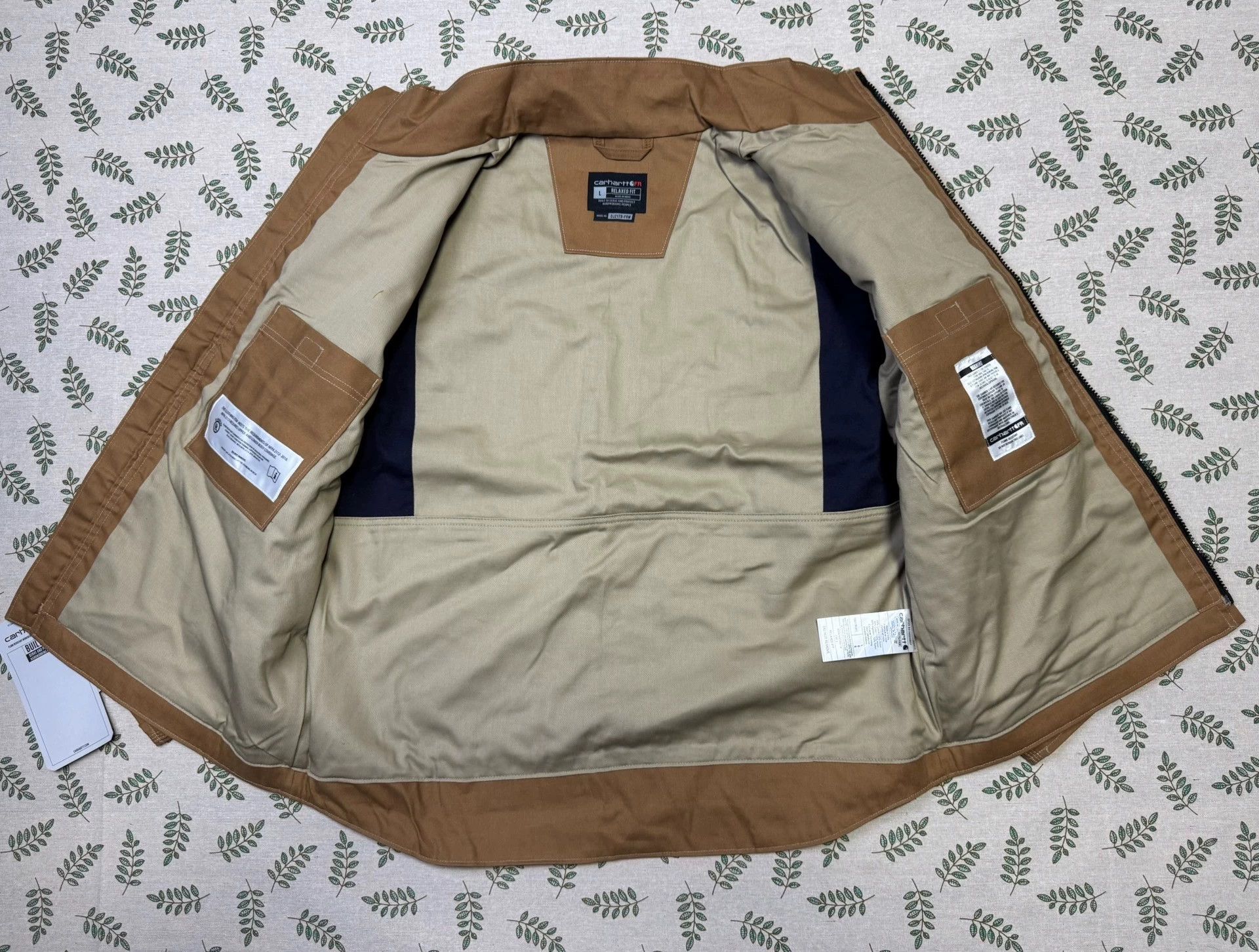 Carhartt Vintage Carhartt 102179 FR Brown L Jacket Size US L / EU 52-54 / 3 - 4 Thumbnail