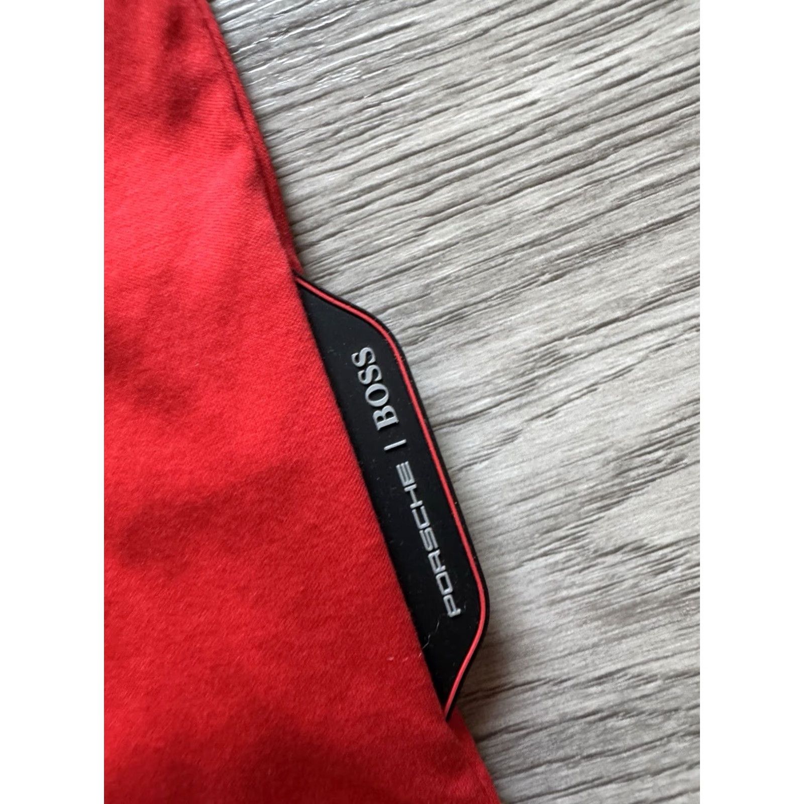 Hugo Boss HUGO BOSS Polo Shirt Men 3XL Red Slim Fit Mercerised Porsche Logo Polo Slimming Logo Red Mens 3XL Size US XXL / EU 58 / 5 - 4 Thumbnail