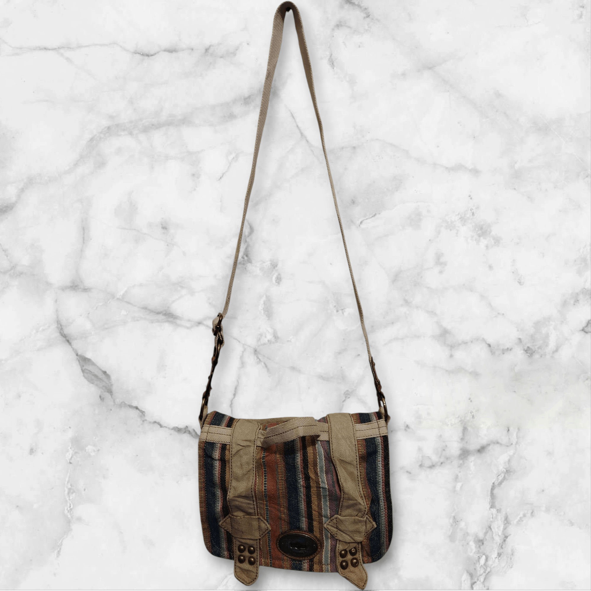 Fossil Rare Vtg Fossil Sling bag kapital Style Bag Size ONE SIZE - 3 Thumbnail