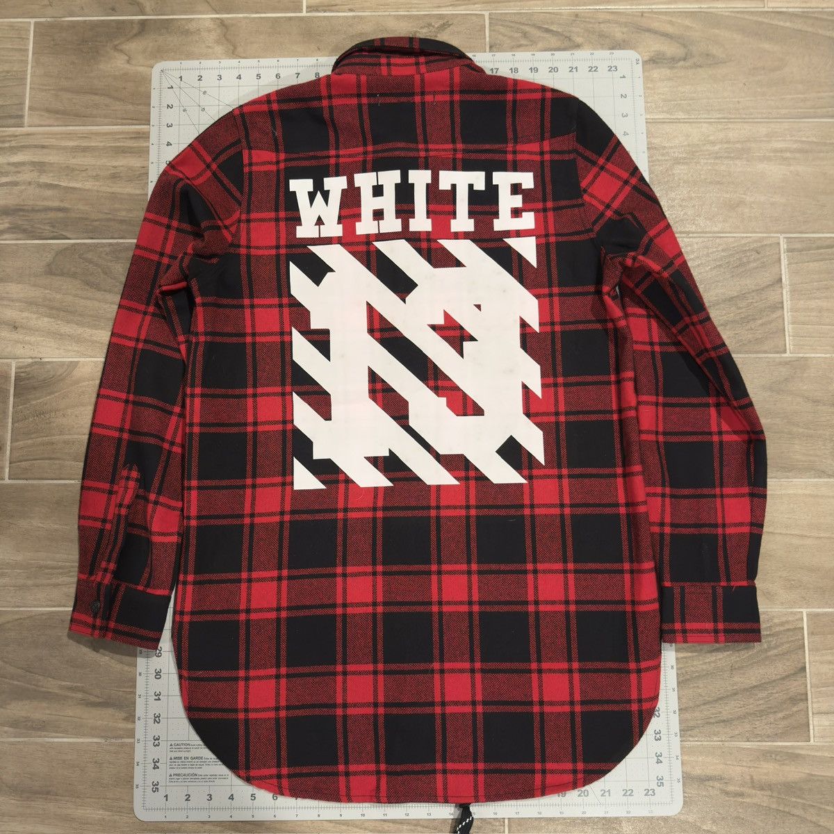 Off-White Off-White 13 Red Flannel Size US XS / EU 42 / 0 - 2 Thumbnail
