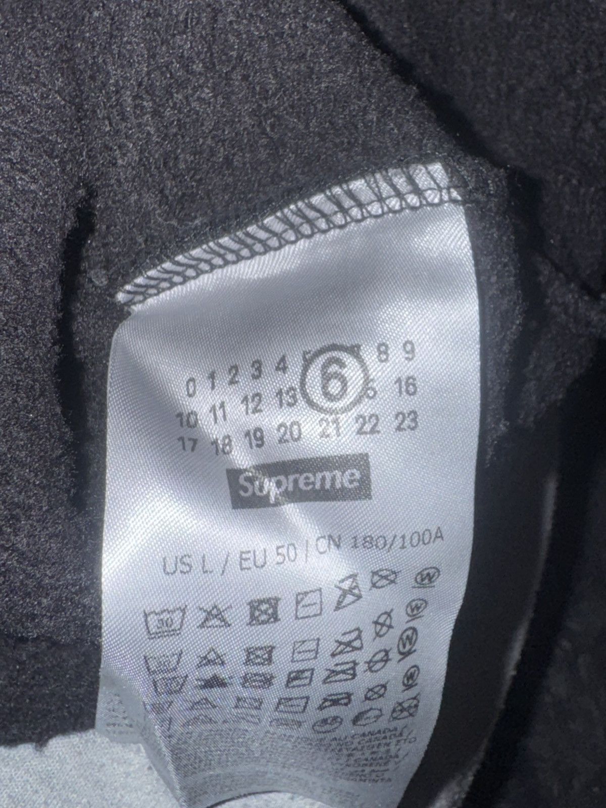MM6 Supreme MM6 Maison Margiela Box Logo Zip Up Size US L / EU 52-54 / 3 - 8 Thumbnail