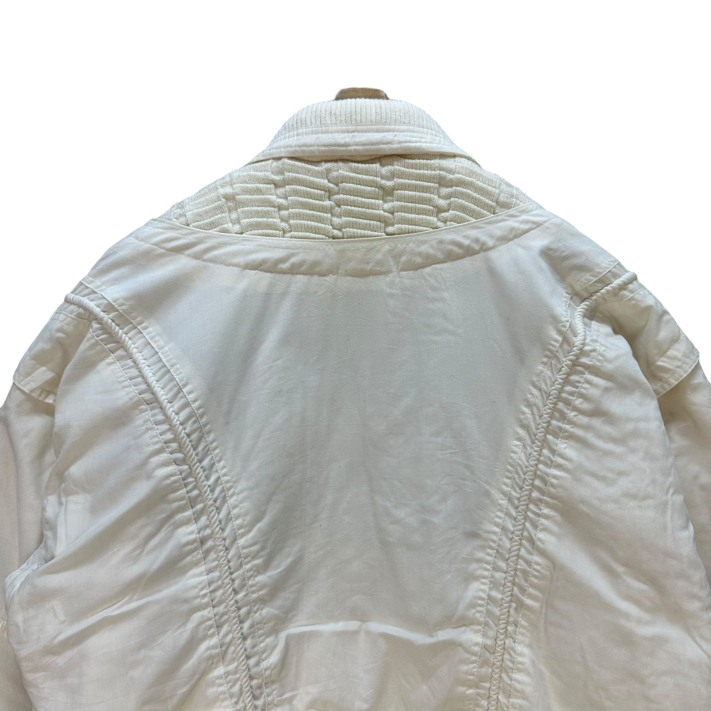 Vintage 90's RESERVE White Parachute Bomber Jacket #A73-1758 Size US L / EU 52-54 / 3 - 16 Thumbnail