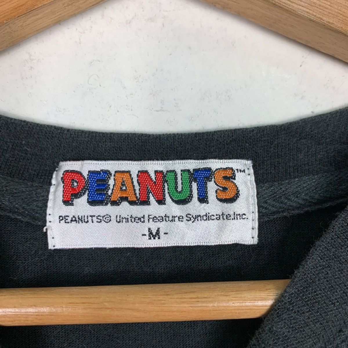 Peanuts PEANUTS Snoopy & Woodstock Big Logo Tees #0215-C10 Size US M / EU 48-50 / 2 - 11 Thumbnail