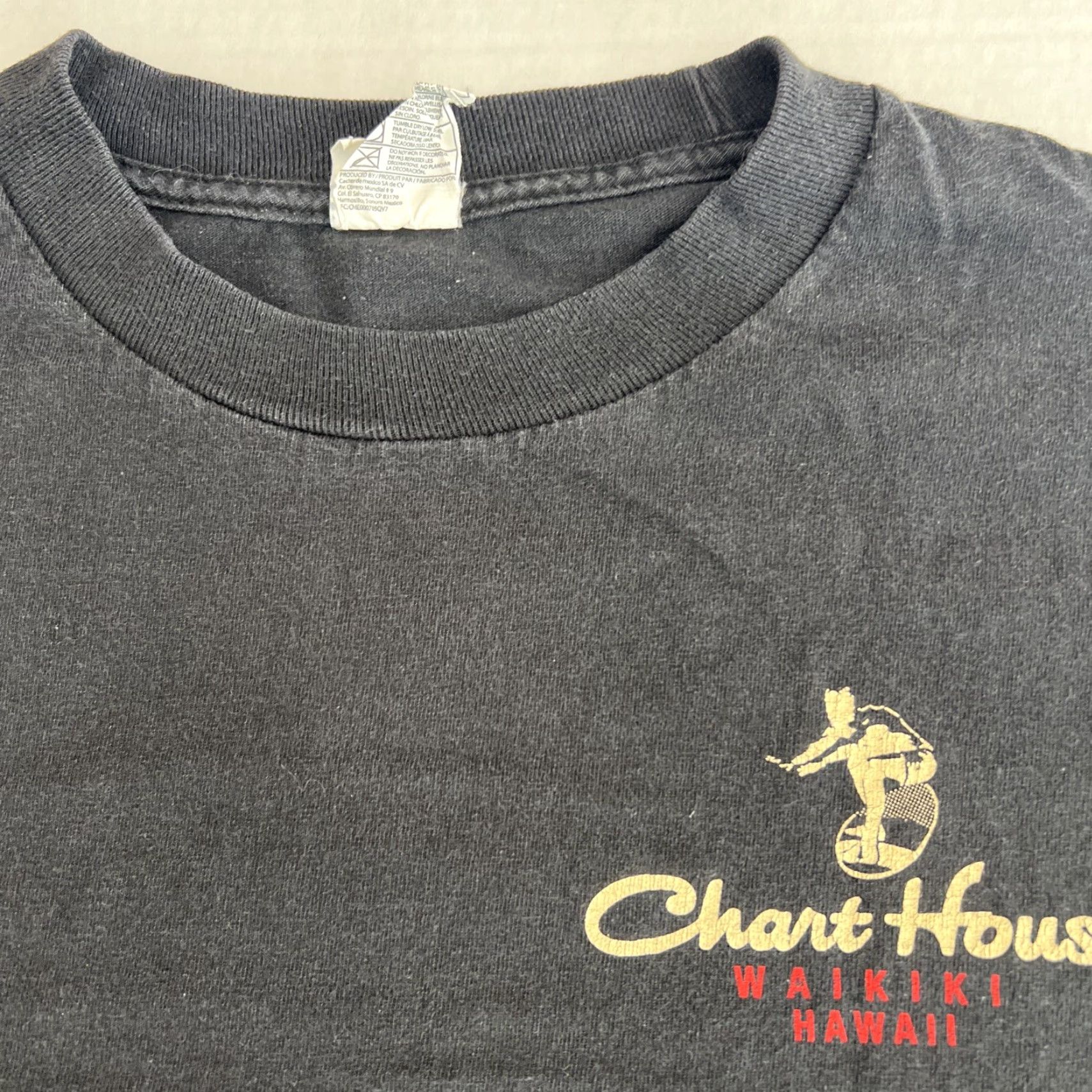 Vintage VINTAGE Alstyle Chart House Restaurant Waikiki Surfer Shirt Black M Men Size US M / EU 48-50 / 2 - 3 Thumbnail