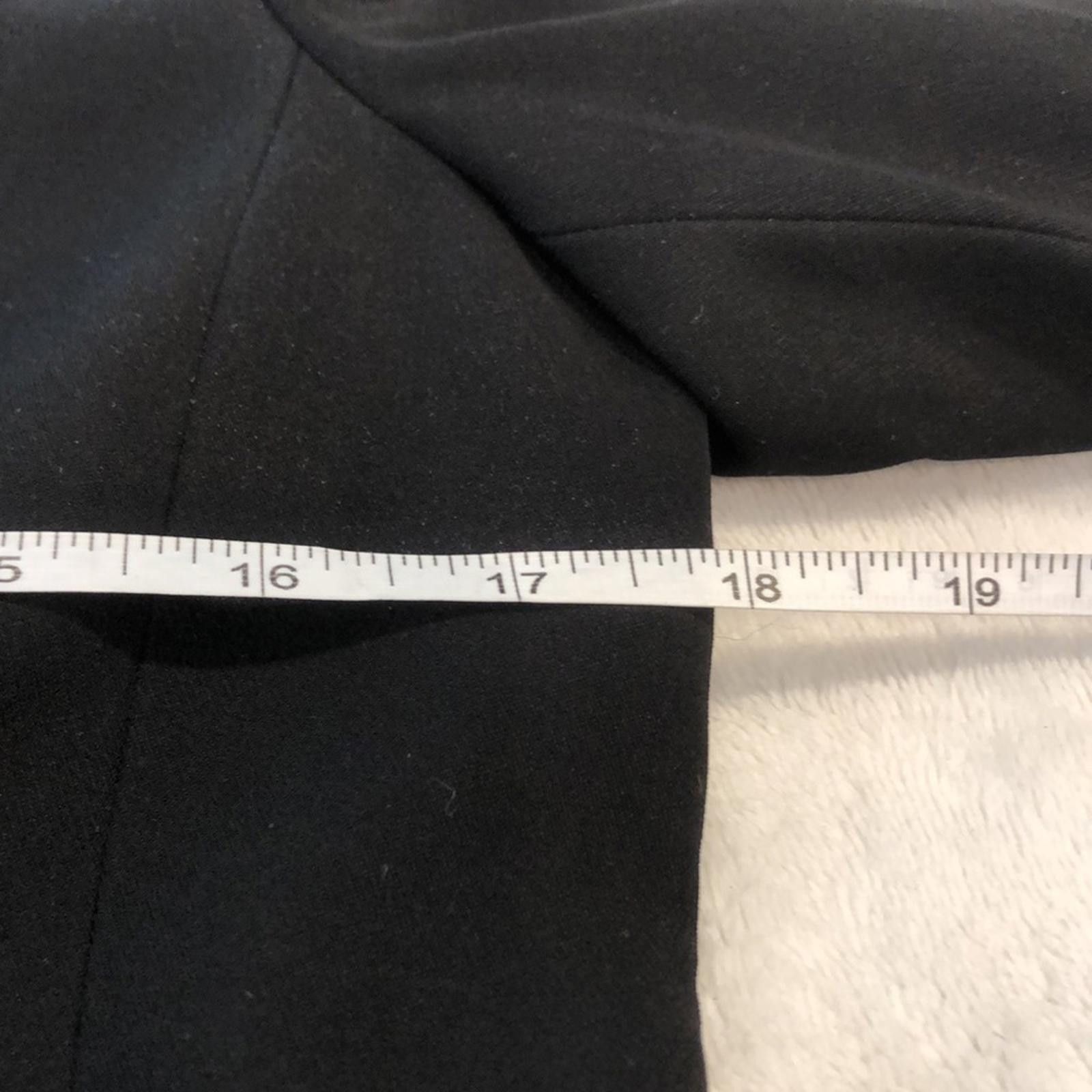 Nine West Nine West Black Blazer striped lined V neck button up SZ 2 Size XS / US 0-2 / IT 36-38 - 10 Thumbnail