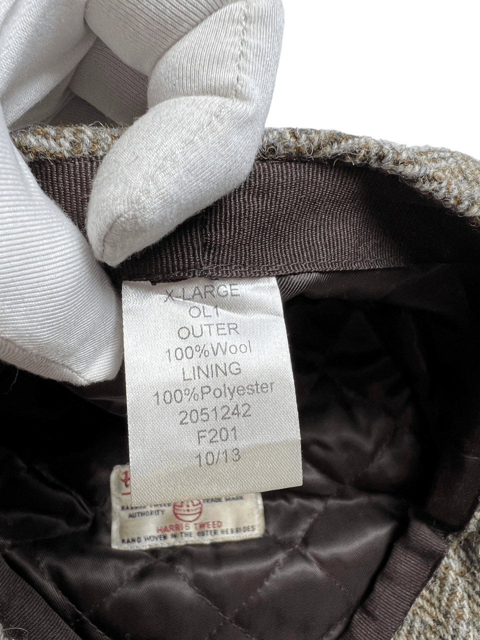 Harris Tweed × Vintage Vintage Harris Tweed Wool Cap OS Size ONE SIZE - 5 Thumbnail