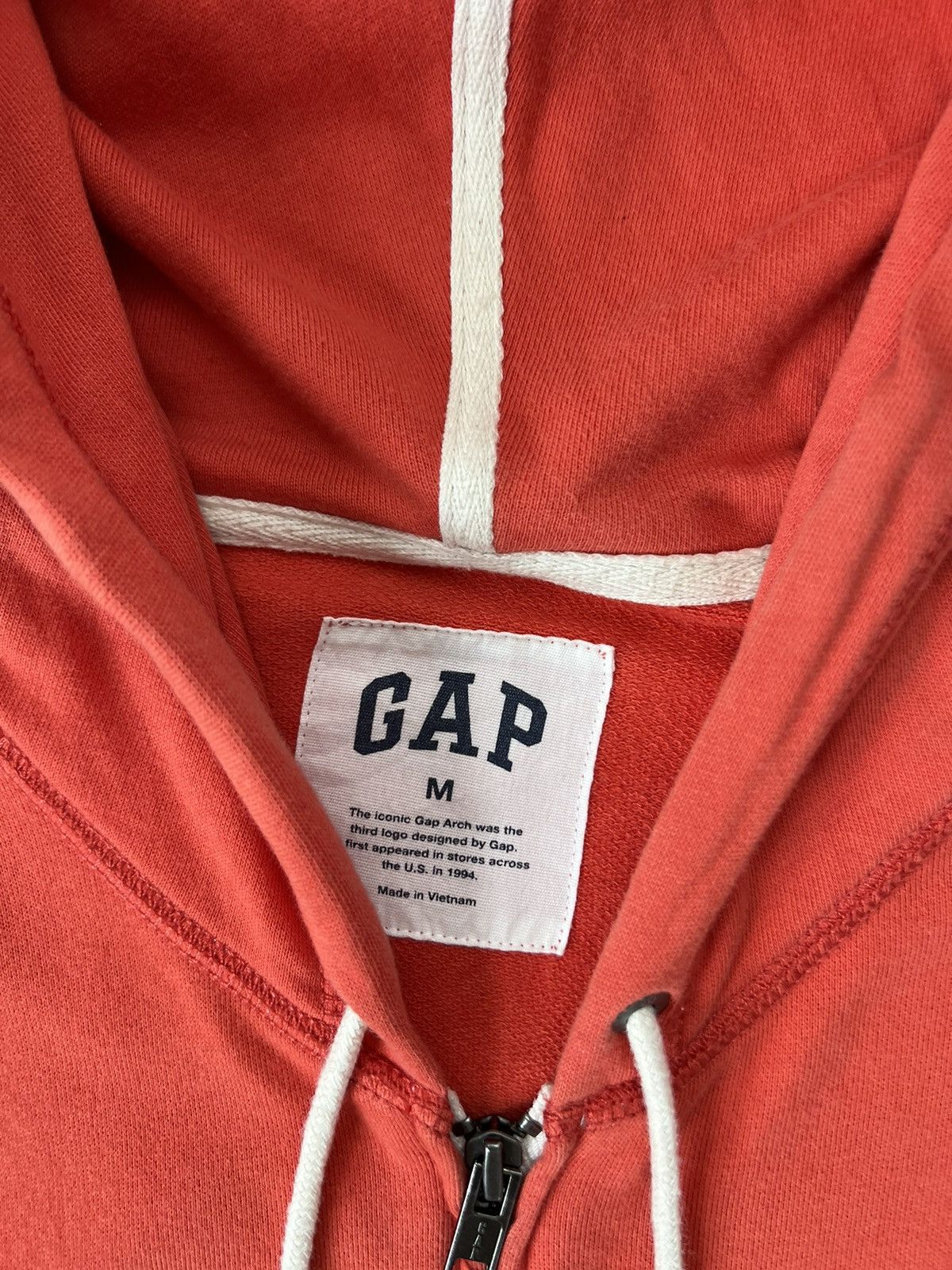 Gap × Vintage 90's GAP ZIP HOODIE RARE Y2K SKATE RETRO Size US M / EU 48-50 / 2 - 4 Thumbnail