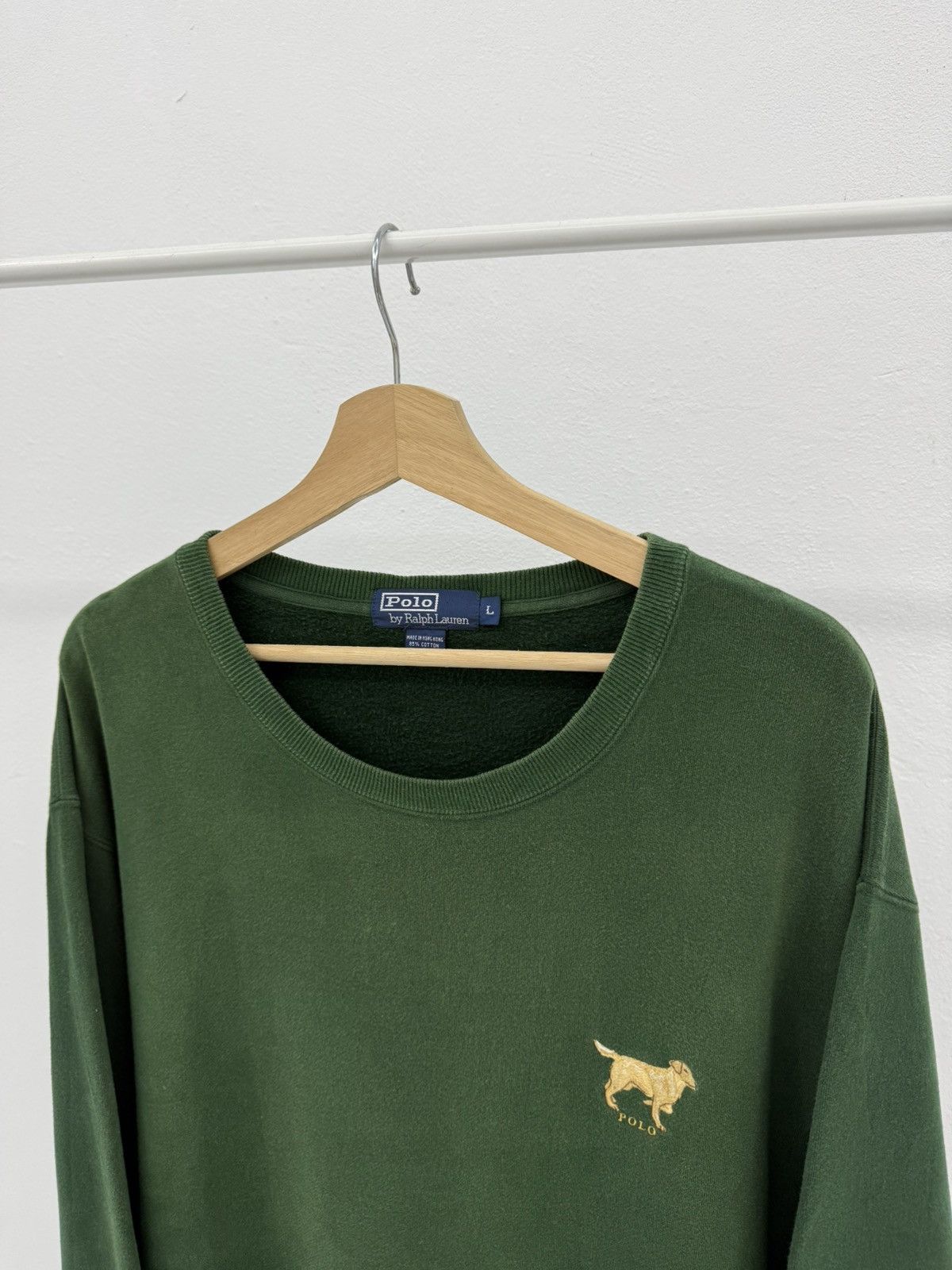 Polo Ralph Lauren Vintage 90’s Polo by Ralph Lauren Embroidery Logo Crewneck Size US XL / EU 56 / 4 - 2 Thumbnail