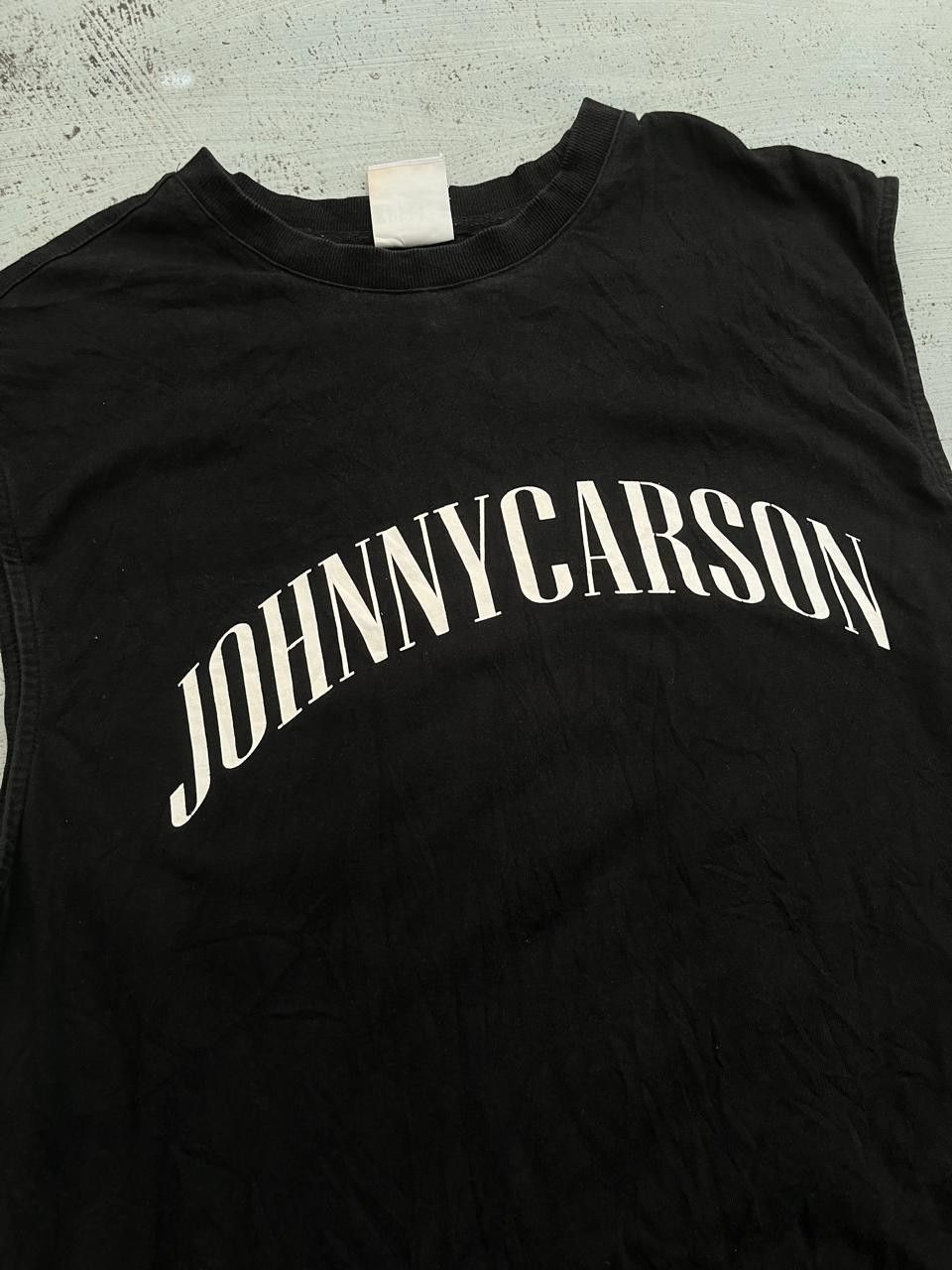 Japanese Brand JohnnyCarson Black Tanktop sleeveless Size US S / EU 44-46 / 1 - 3 Thumbnail