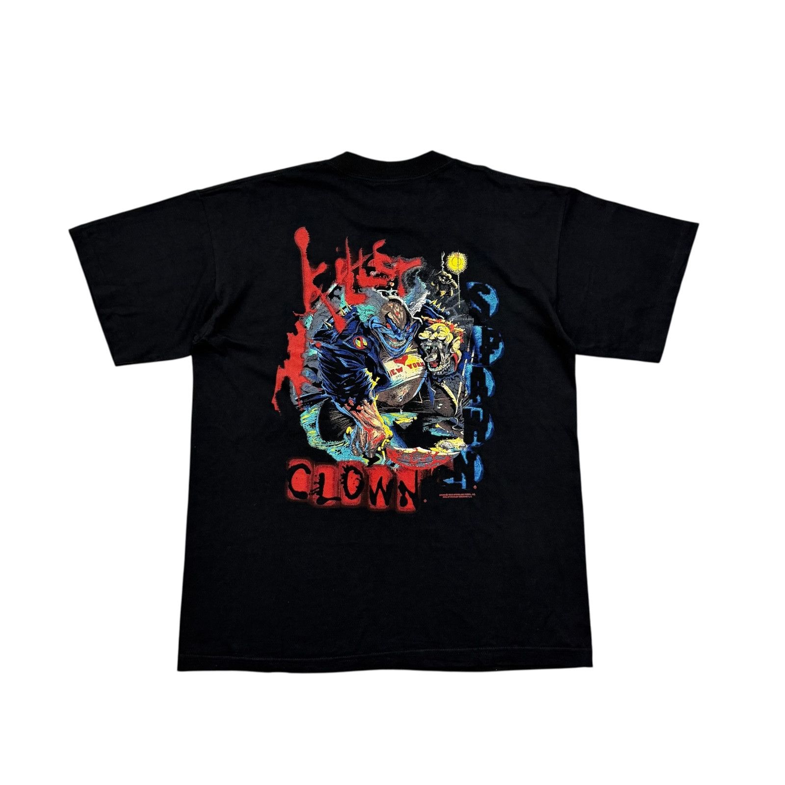 Vintage RARE 90s SPAWN THE VIOLATOR CLOWN STANLEY DESANTIS T-SHIRT Size US L / EU 52-54 / 3 - 2 Thumbnail