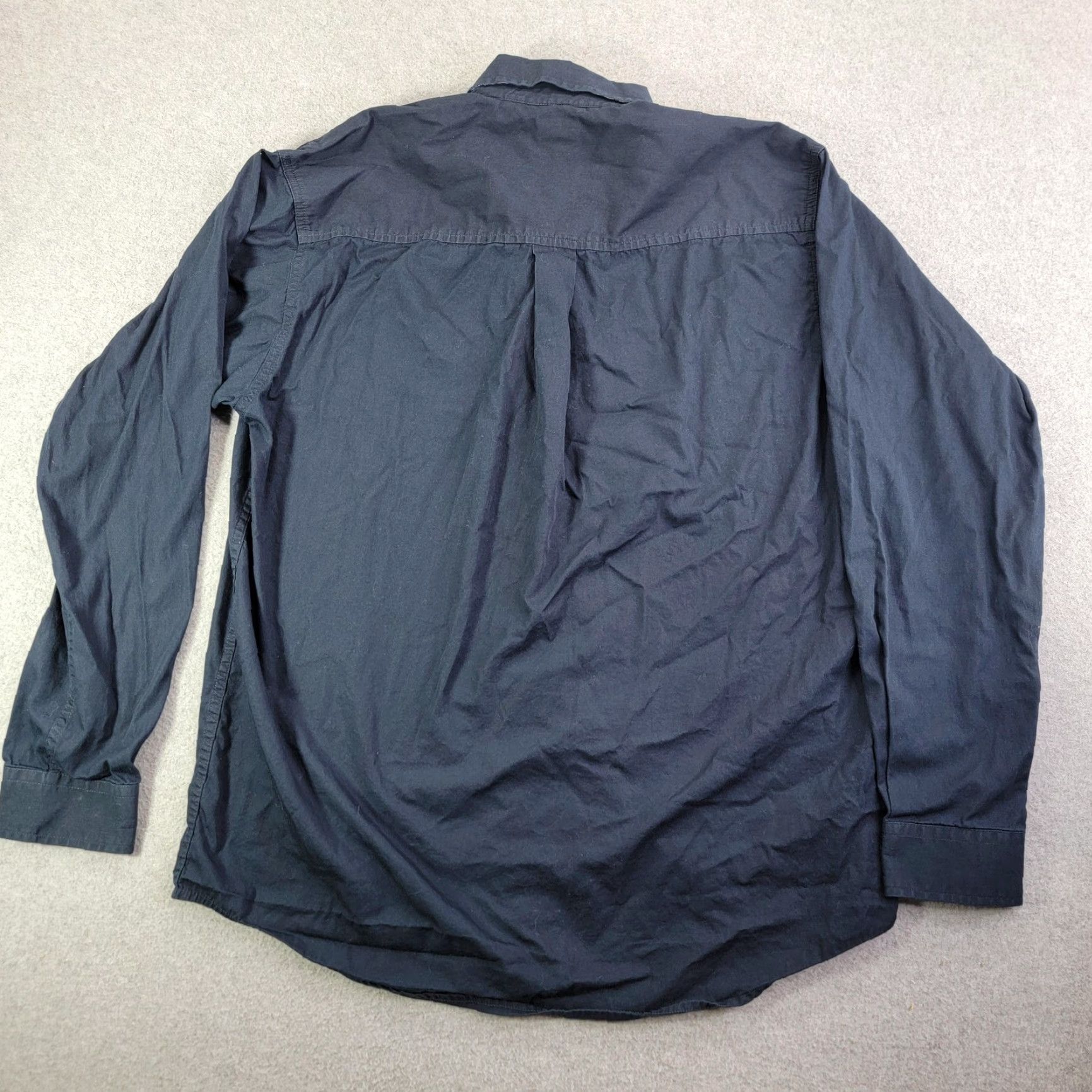 Vintage Cinch Shirt Mens Small Blue Long Sleeve Button-Down Contrast Trim Cotton Western Size US S / EU 44-46 / 1 - 6 Thumbnail