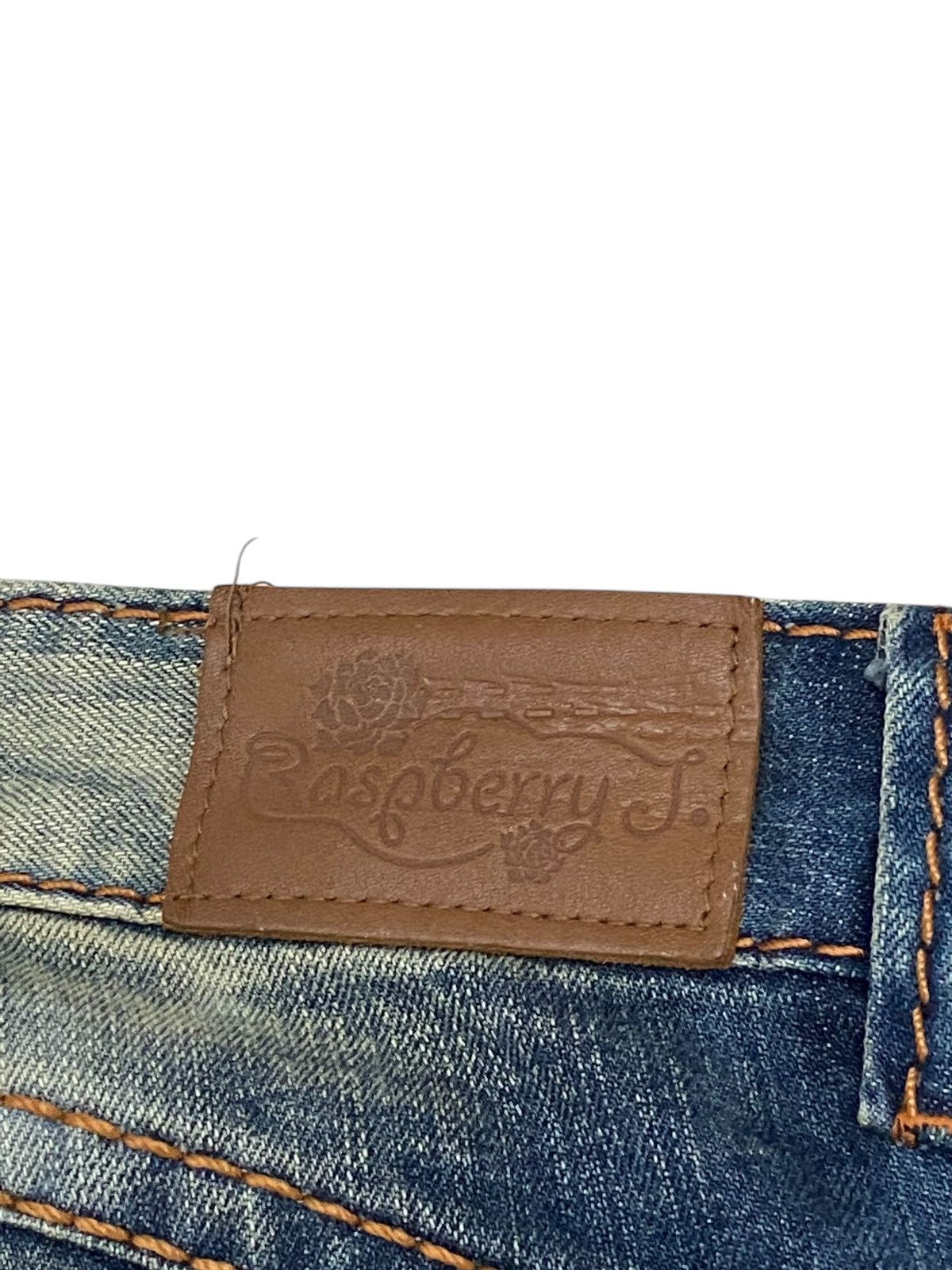 GOSTAR DE FUGA Flare Roseberry Japan Mud Washed Whisker Honeycomb Embroider Size US 30 / EU 46 - 16 Thumbnail