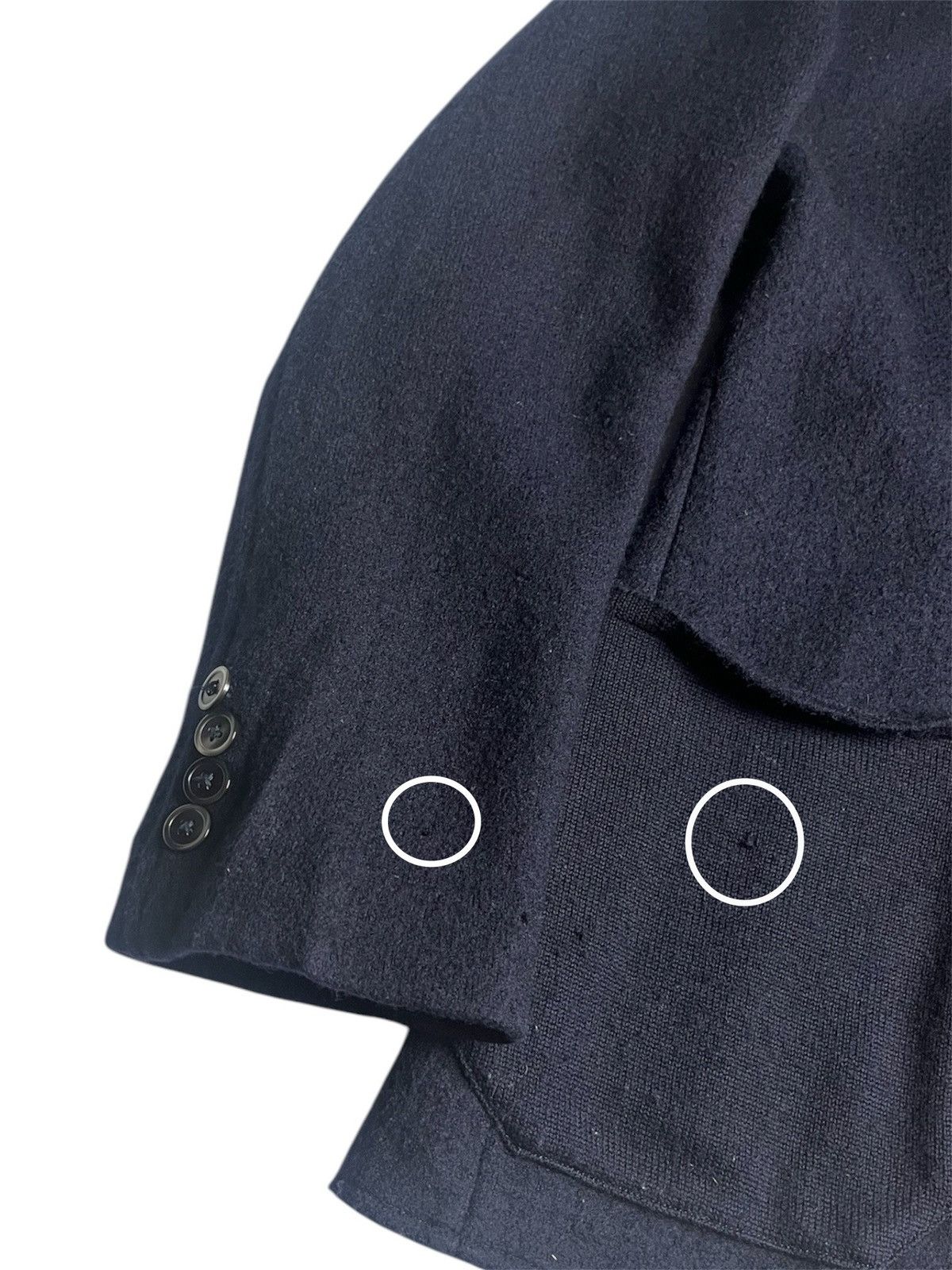 Japan Blue × Japanese Brand Vintage NADES Natural Design Studio Wool Jacket Size US L / EU 52-54 / 3 - 8 Thumbnail