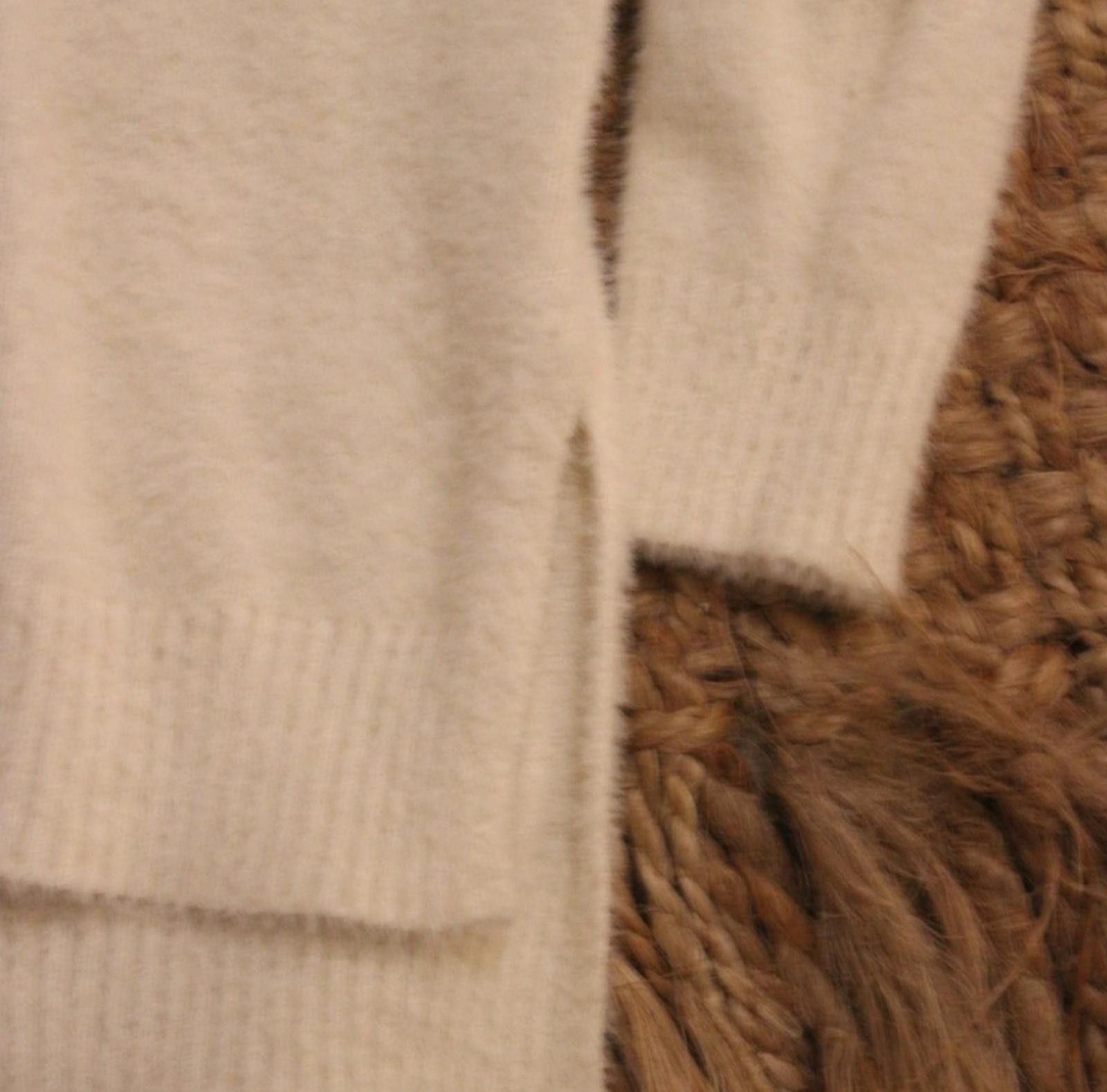Other NWOT Pink Rose Beige V-Neck Sweater w Crisscross Back Small Size S / US 4 / IT 40 - 7 Thumbnail