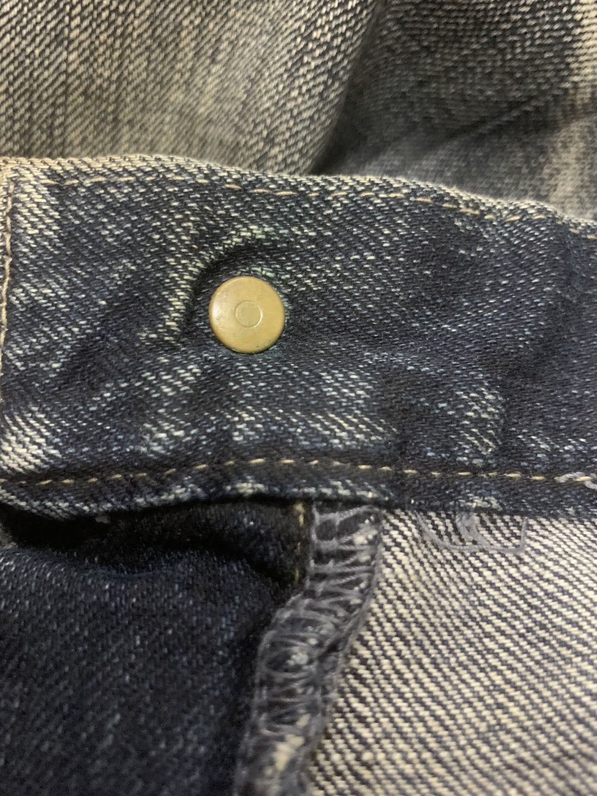 Japanese Brand × PPFM PPFM Distressed Denim Jeans Size US 31 - 14 Thumbnail