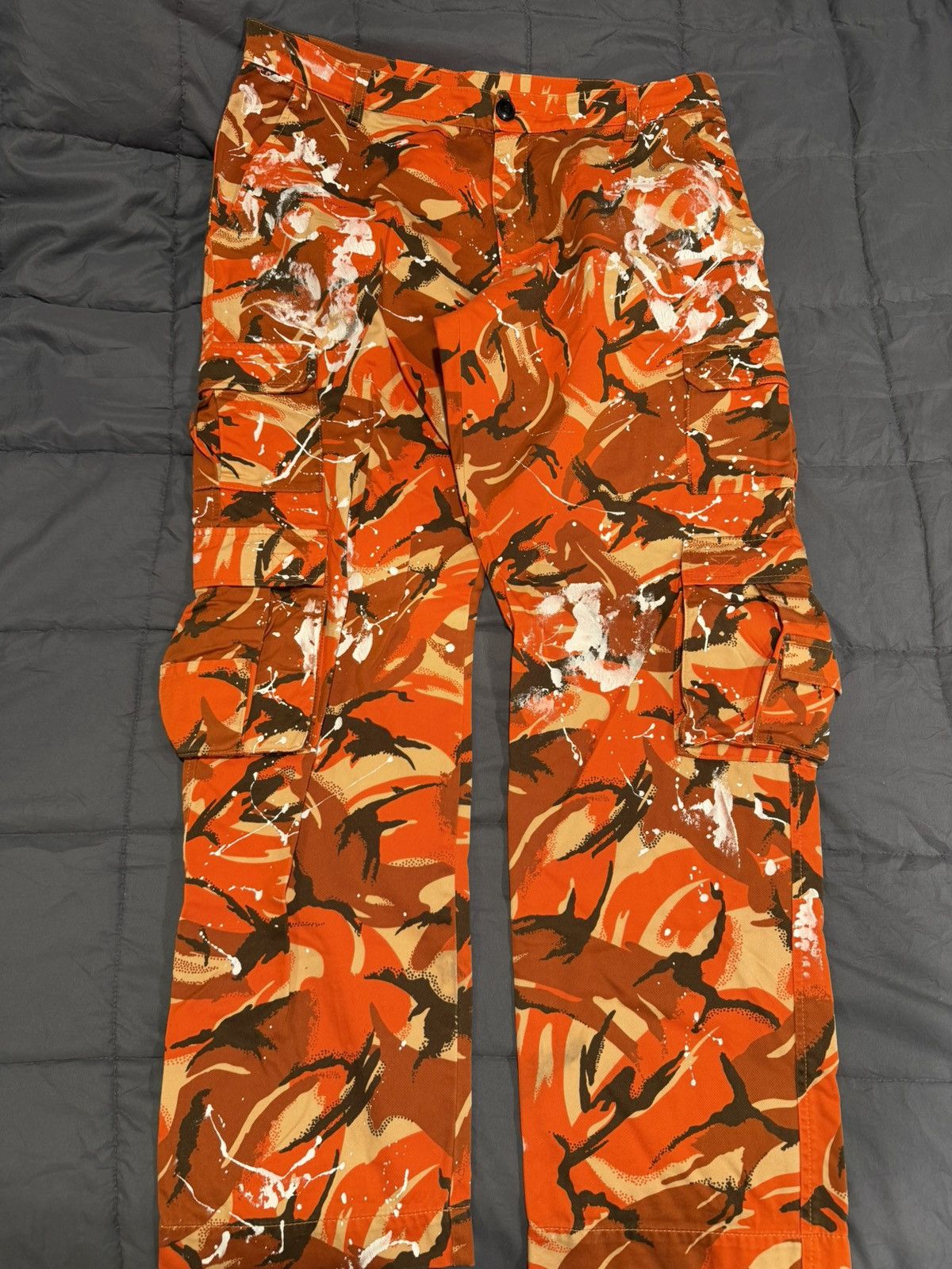 Martine Rose Martine Rose camouflage-print cargo pants Size US 36 / EU 52 - 2 Thumbnail