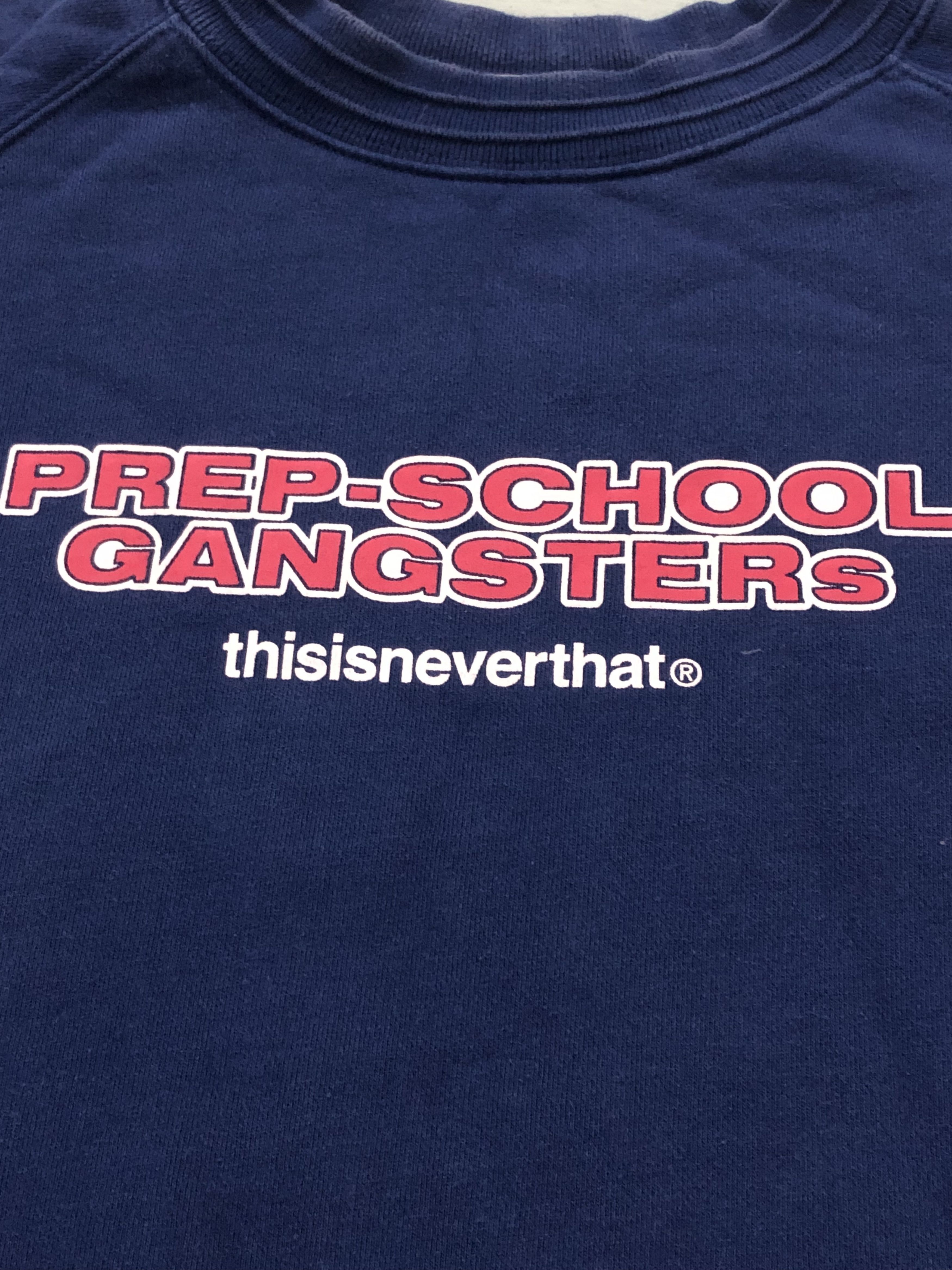 Designer × thisisneverthat Thisisneverthat Prep-School Gangsters Sweatshirt Size US M / EU 48-50 / 2 - 3 Thumbnail