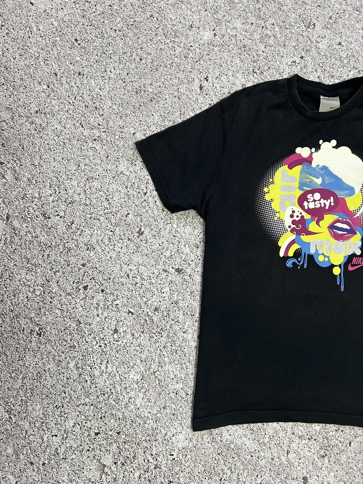 Nike × Vintage Vintage 90’s Nike Air So Fasty Humor Y2K HYPE RETRO T-Shirt Size US XL / EU 56 / 4 - 2 Thumbnail