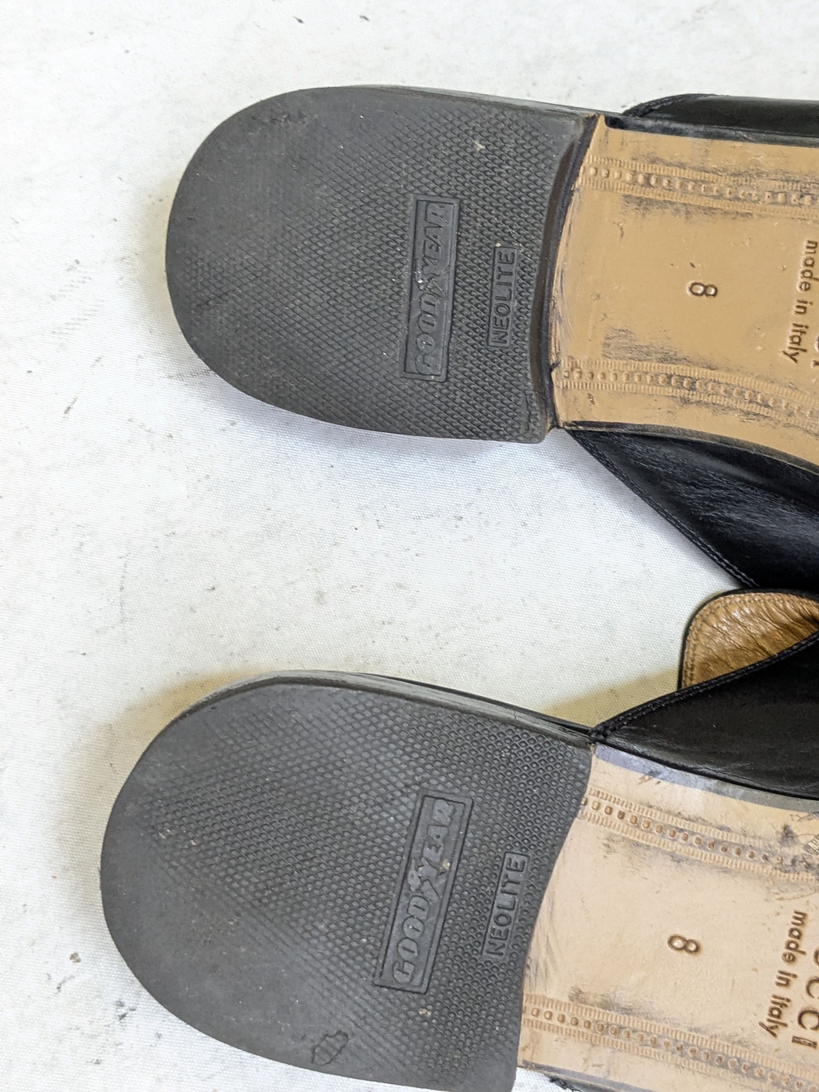 Gucci Gucci Horsebit Loafers Black Leather 8.5 D US Slip Ons Size US 8.5 / EU 41-42 - 16 Thumbnail
