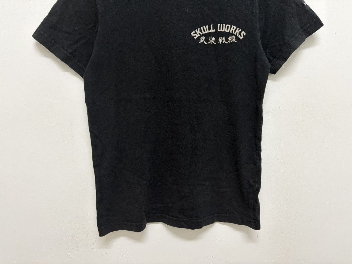 Japanese Brand CROWS 🇯🇵 SKULL WORKS JET MOON EMBROIDERED SKULL CROSSBONE Size US S / EU 44-46 / 1 - 4 Thumbnail