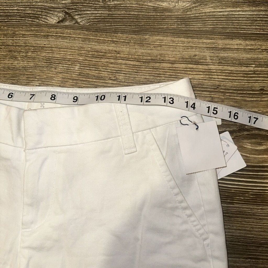 Nordstrom CASLON Women's 9" Stretch Cotton Twill Shorts - Size 0.T Size 25" / US 0 / IT 36 - 10 Thumbnail