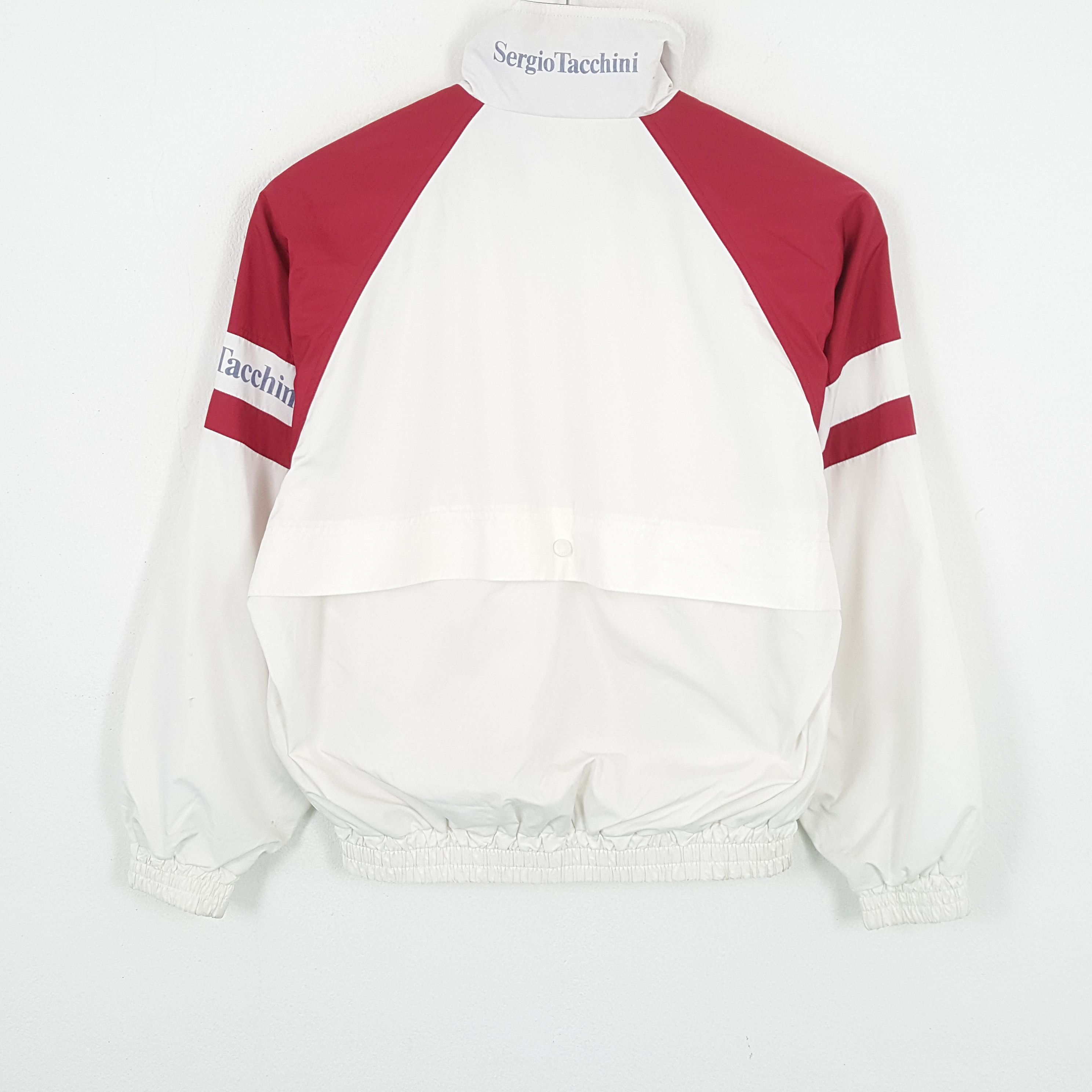 Sergio Tacchini × Vintage SERGIO TACCHINI Sports Style Small Logo Design Jacket Size US XL / EU 56 / 4 - 3 Thumbnail