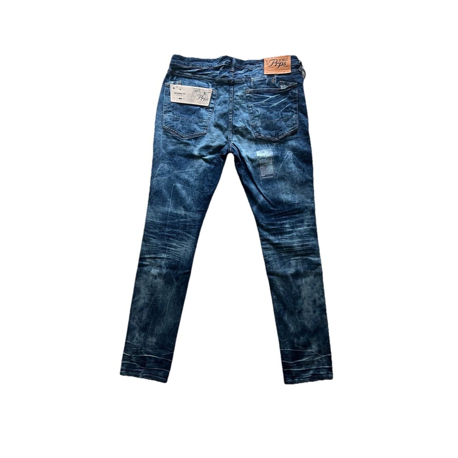 Prps PRPS Cayenne Skinny Fit Men's Stretch Jeans Blue Size 38/32 Size US 38 / EU 54 - 7 Thumbnail