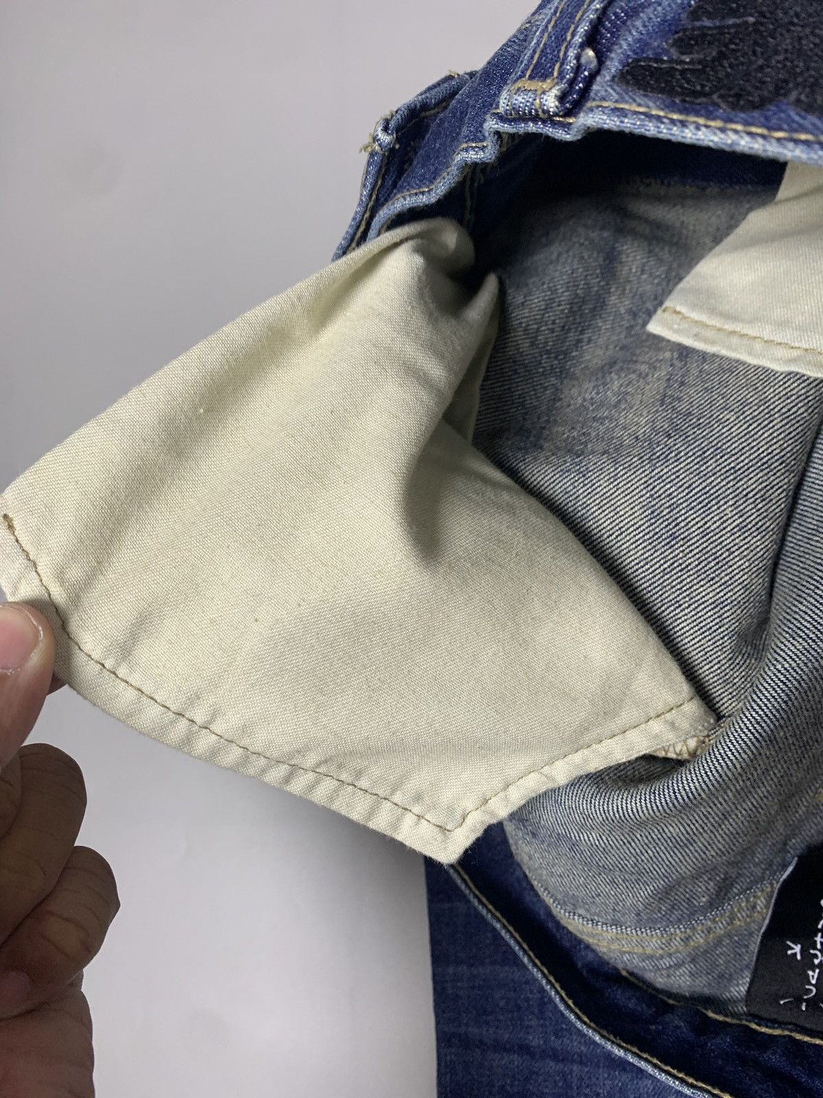 Fragment Design Travis Scott Cactus Jack For Fragment From Our Minds Denim Size US 30 / EU 46 - 22 Thumbnail