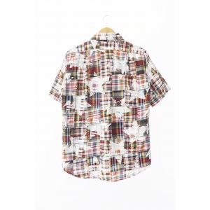 Bape Bape 1st Camo plaid check patchwork shirt Size US M / EU 48-50 / 2 - 2 Thumbnail