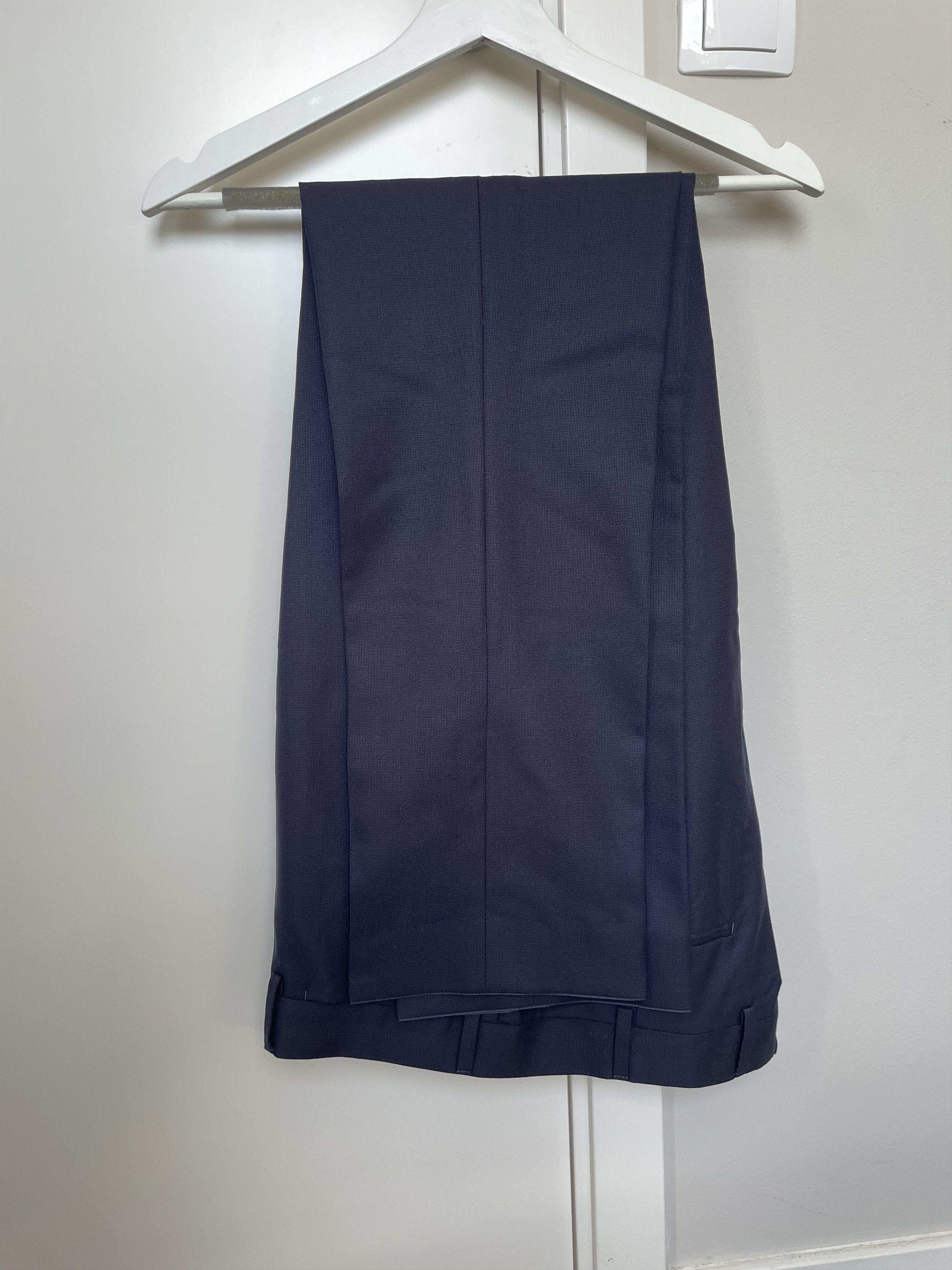 Suitsupply NWOT Suitsupply navy mesh trousers, size w36 Size 36R - 2 Thumbnail