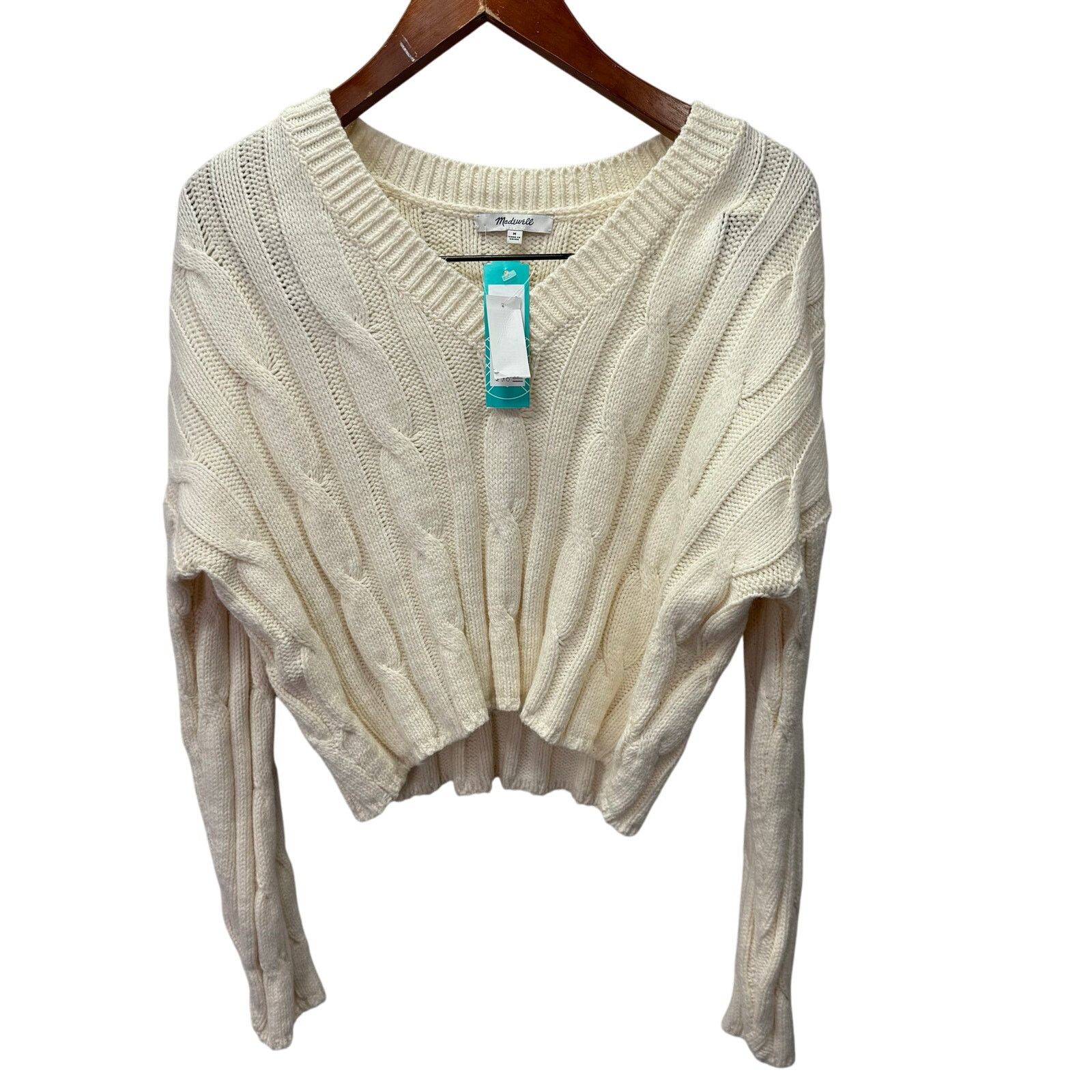 Madewell Madewell Women's Oversized Sweater Chunky sz M NEW #G728 Size M / US 6-8 / IT 42-44 - 3 Thumbnail