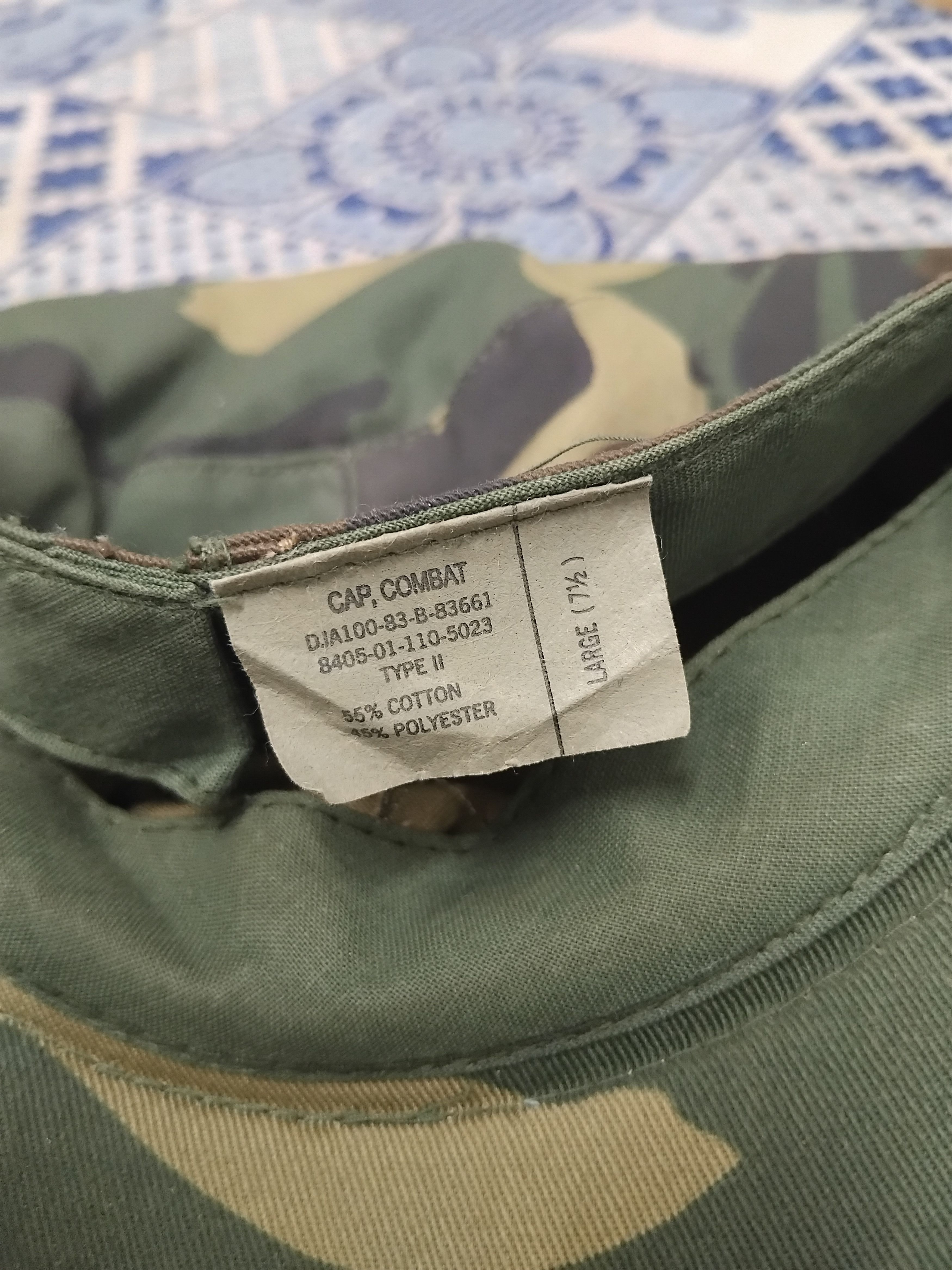 Japanese Brand Camouflage military green cap Size ONE SIZE - 2 Thumbnail