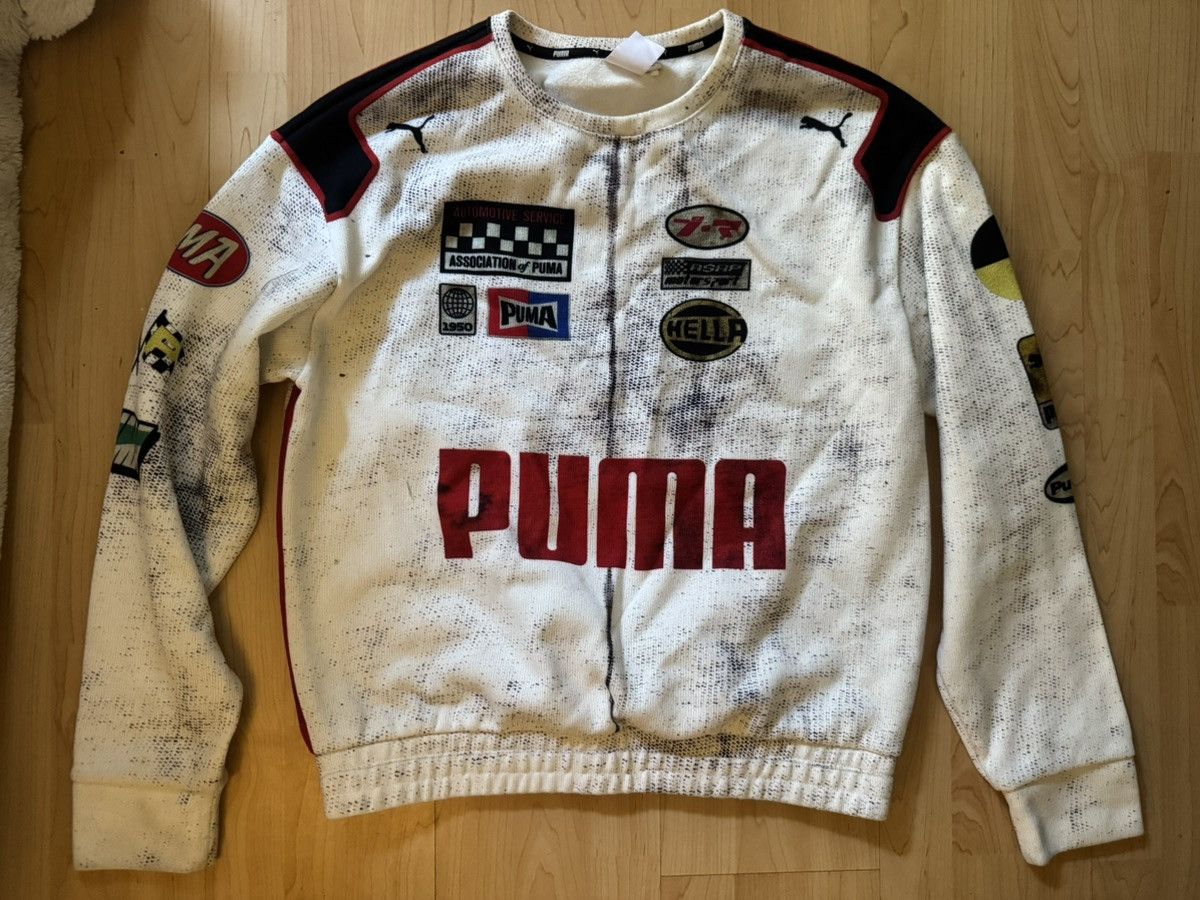 Puma x AWGE racing crewneck sweatshirt