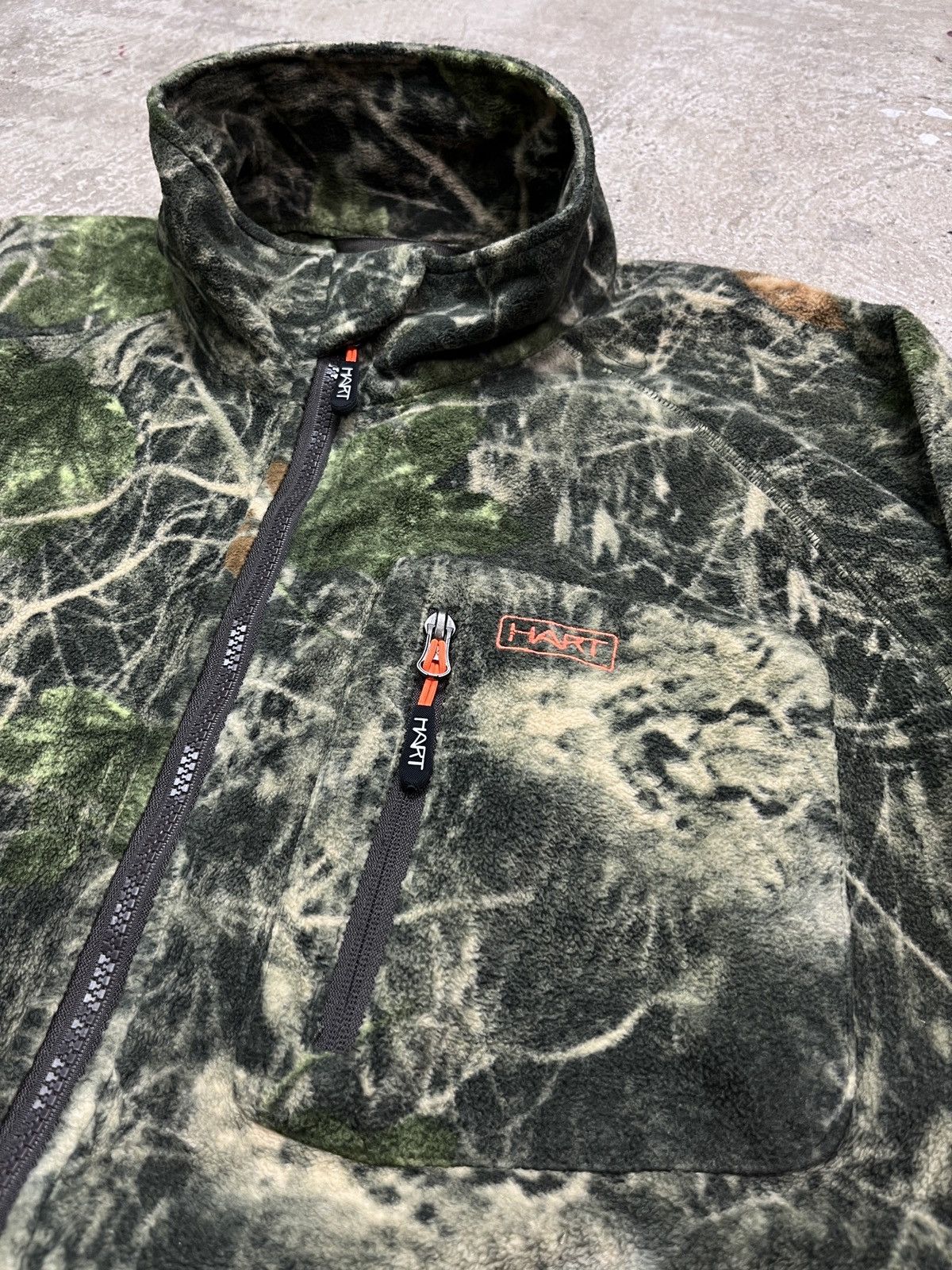 Vintage WINDTECH MEMBRANA CAMO FLEECE JACKET - LOT № 2256 Size US L / EU 52-54 / 3 - 5 Thumbnail