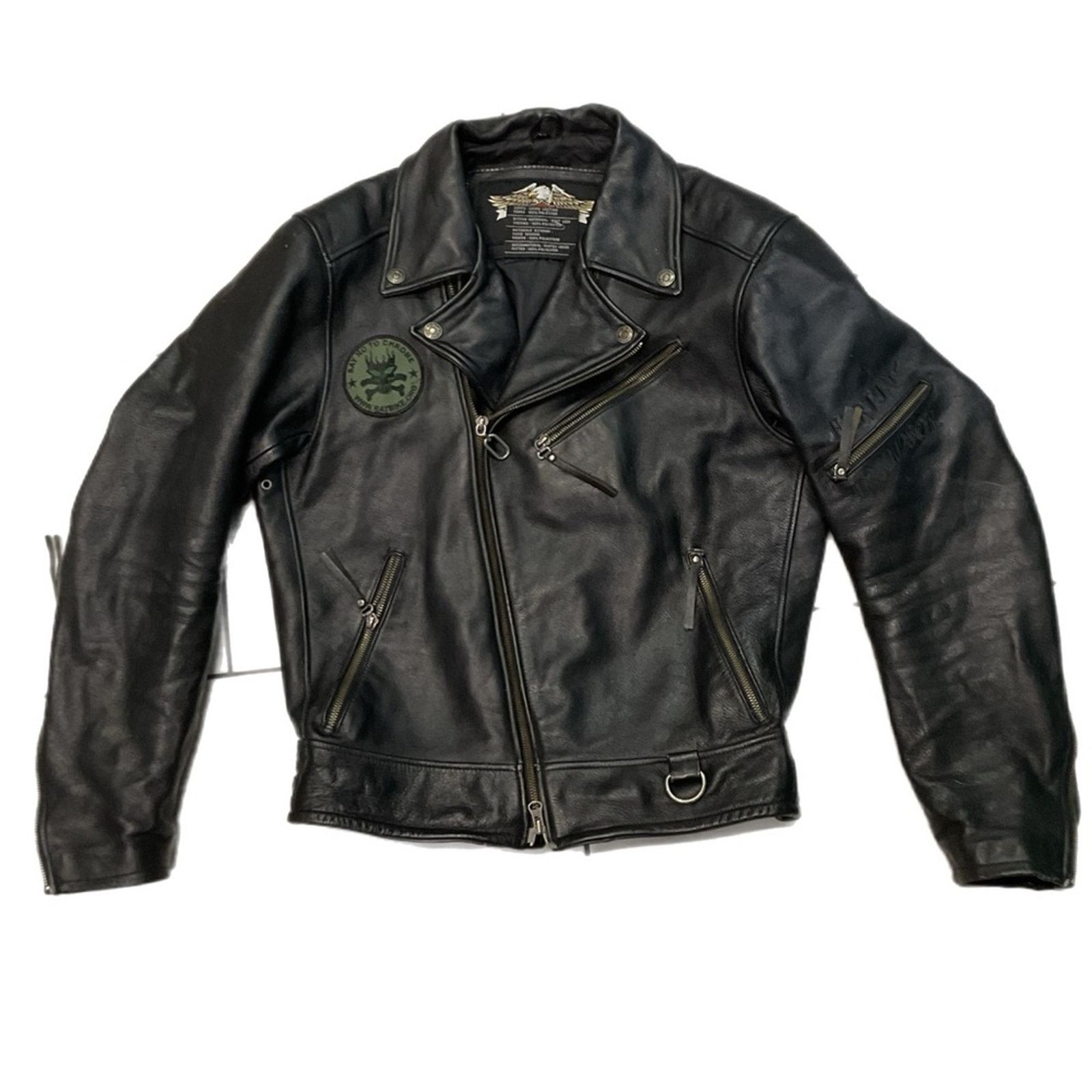 Harley Davidson Harley Davidson ‘Blazing Bones’ Leather Jacket Size US M / EU 48-50 / 2 - 1 Thumbnail