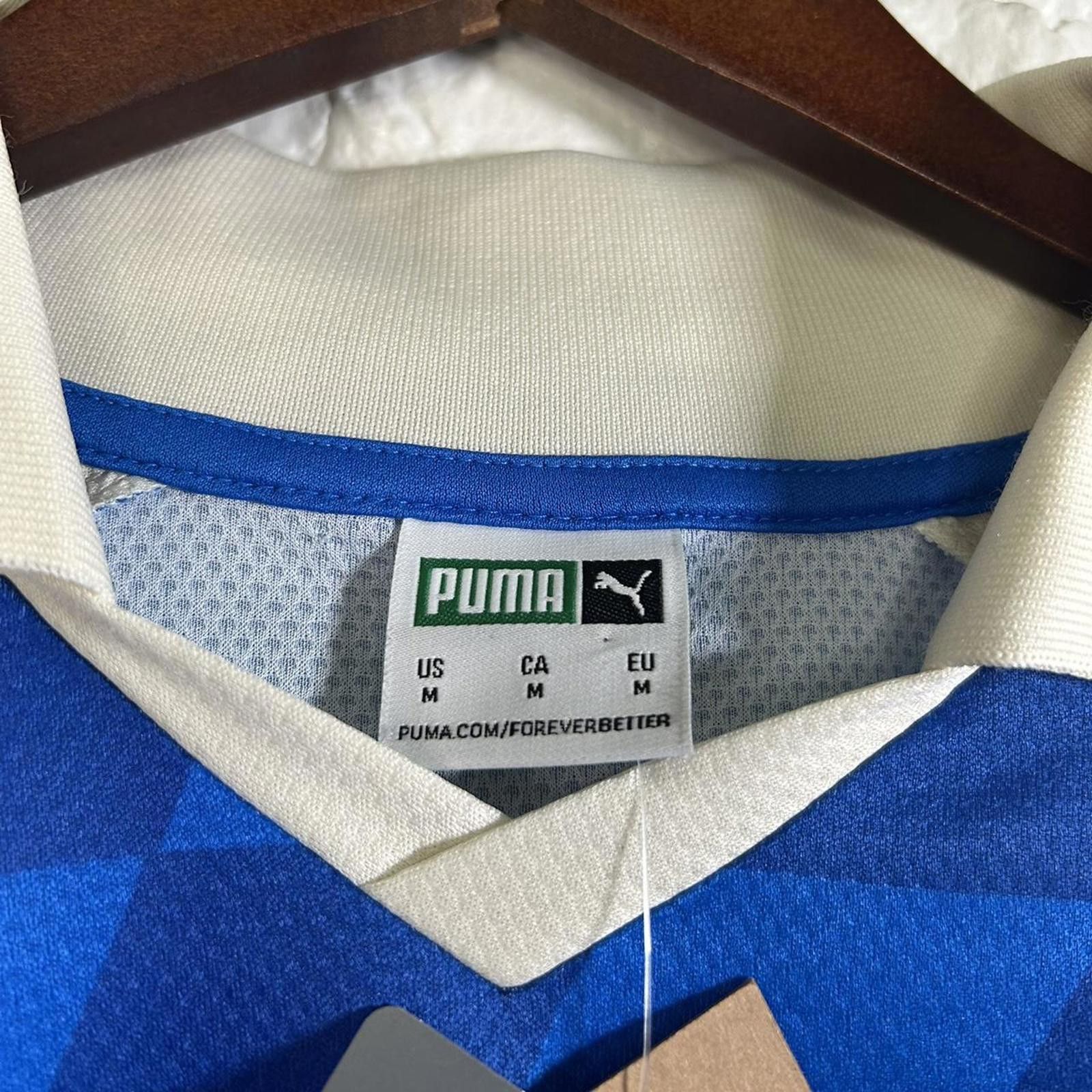 Puma Puma Diamond Blue Football Jersey Size Medium Size US XL / EU 56 / 4 - 3 Thumbnail
