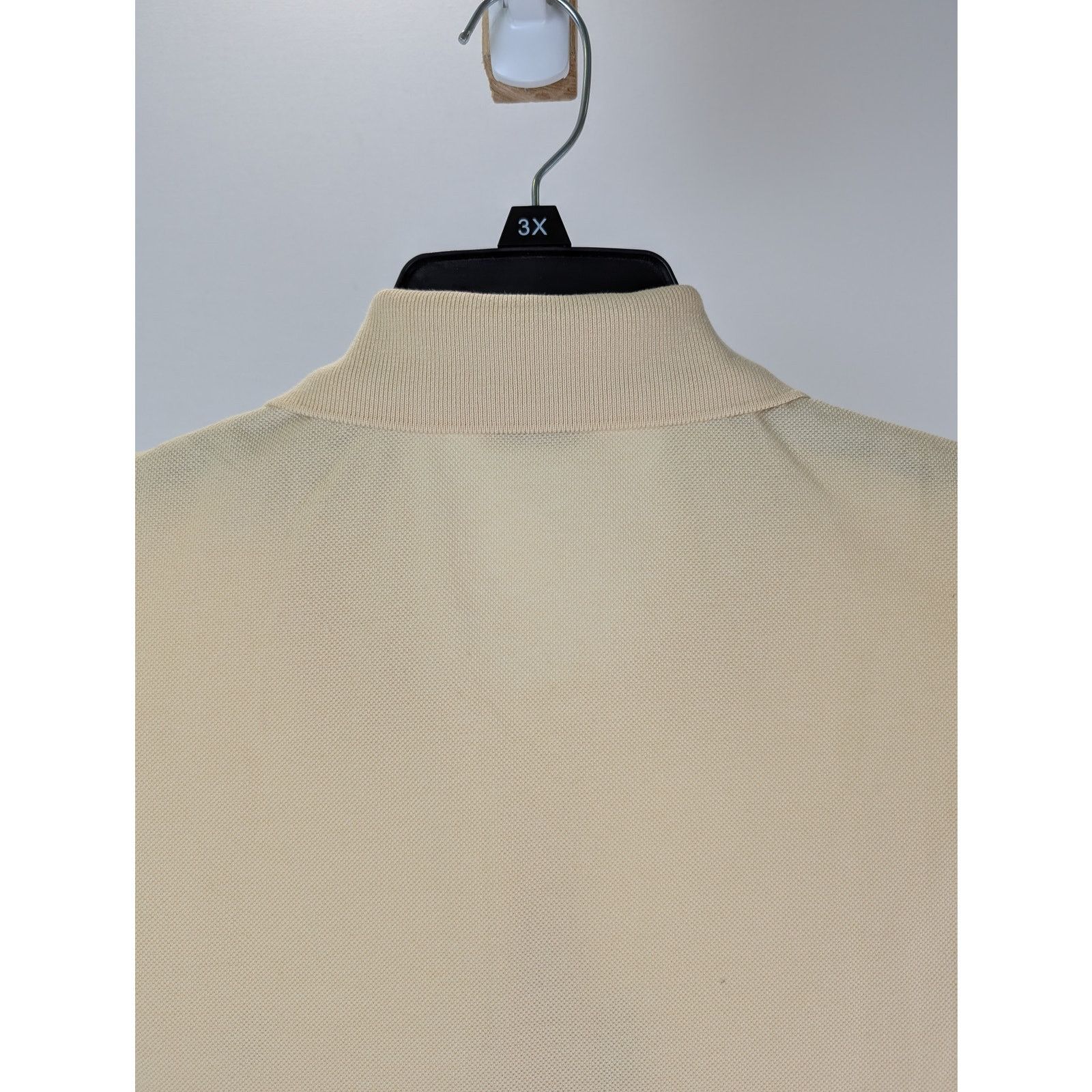 Saint Laurent Paris o1rshd1 Polo Sans Manches Broderie Vest in Cream Size US XL / EU 56 / 4 - 9 Thumbnail