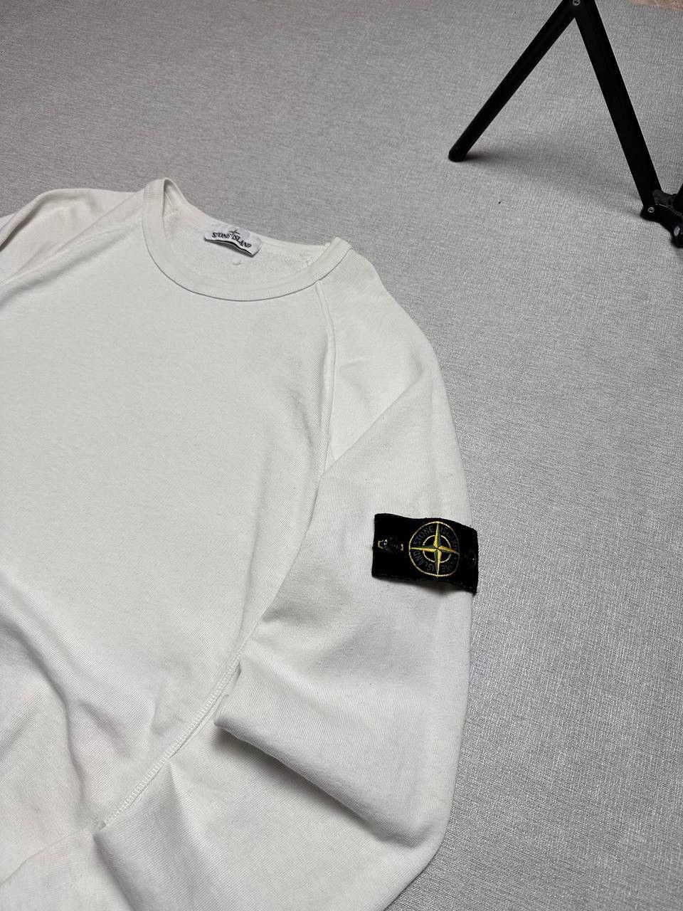Stone Island Stone Island Crew Neck Sweatshirt WHITE Size M Size US M / EU 48-50 / 2 - 2 Thumbnail